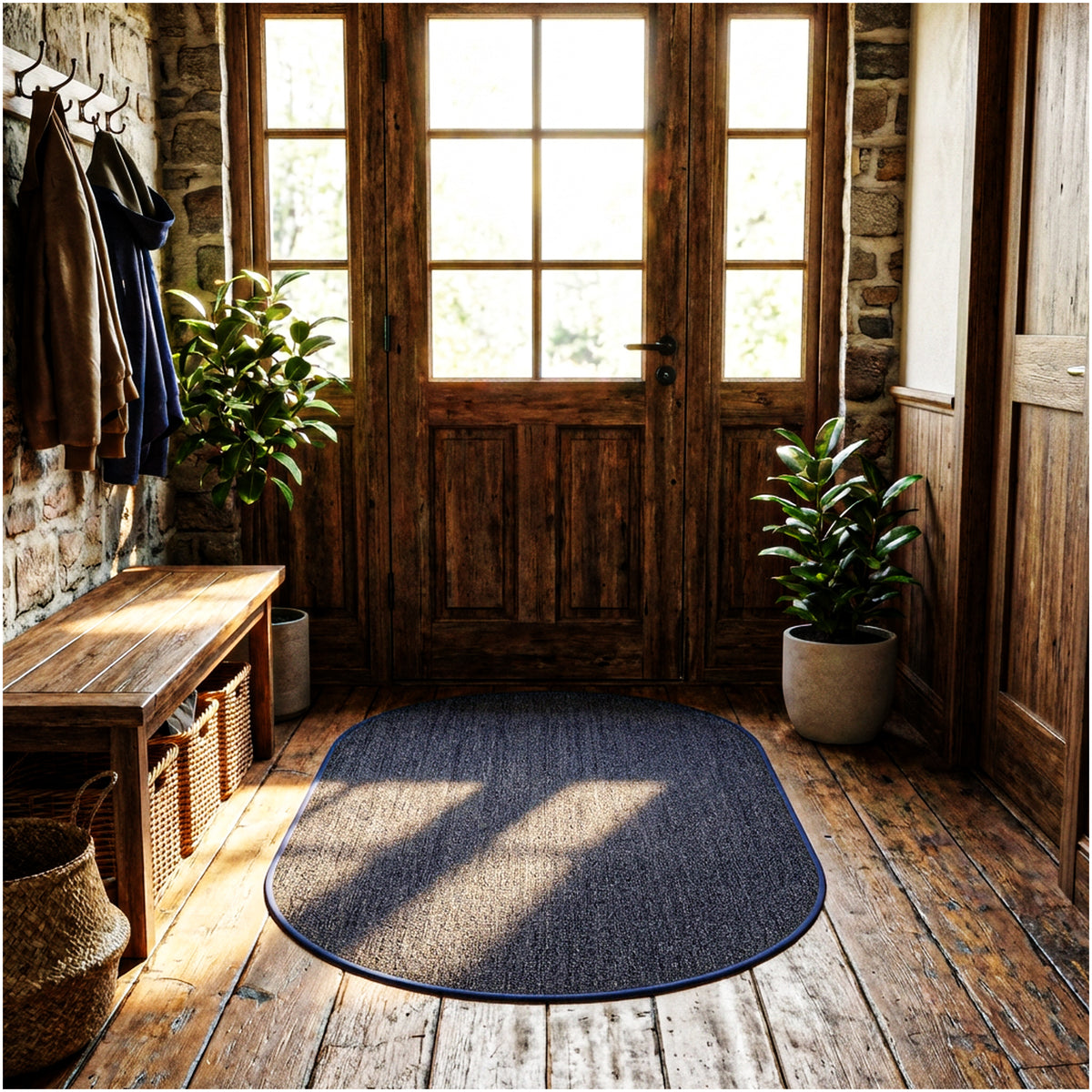Outside Agenda Indoor Outdoor Rug | Durable Level Loop Rug in Custom Sizes