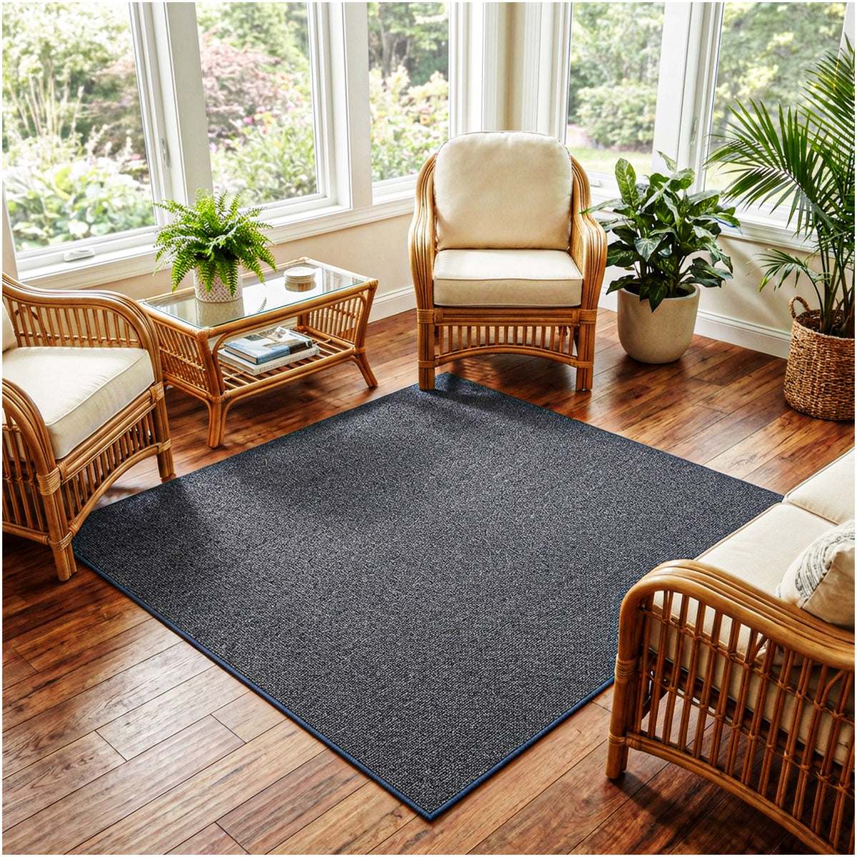 Outside Agenda Indoor Outdoor Rug | Durable Level Loop Rug in Custom Sizes