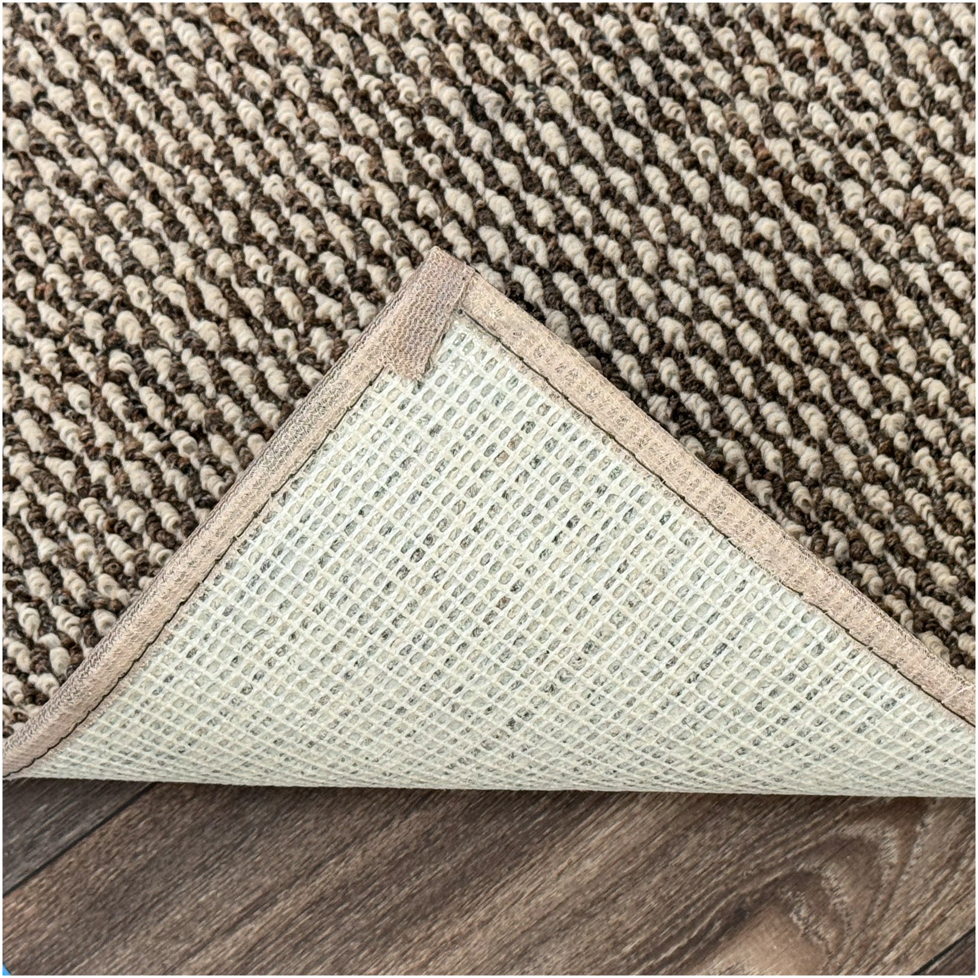 Berber Indoor-Outdoor Area Rug & Runner – Neutral Tones, Custom Sizes