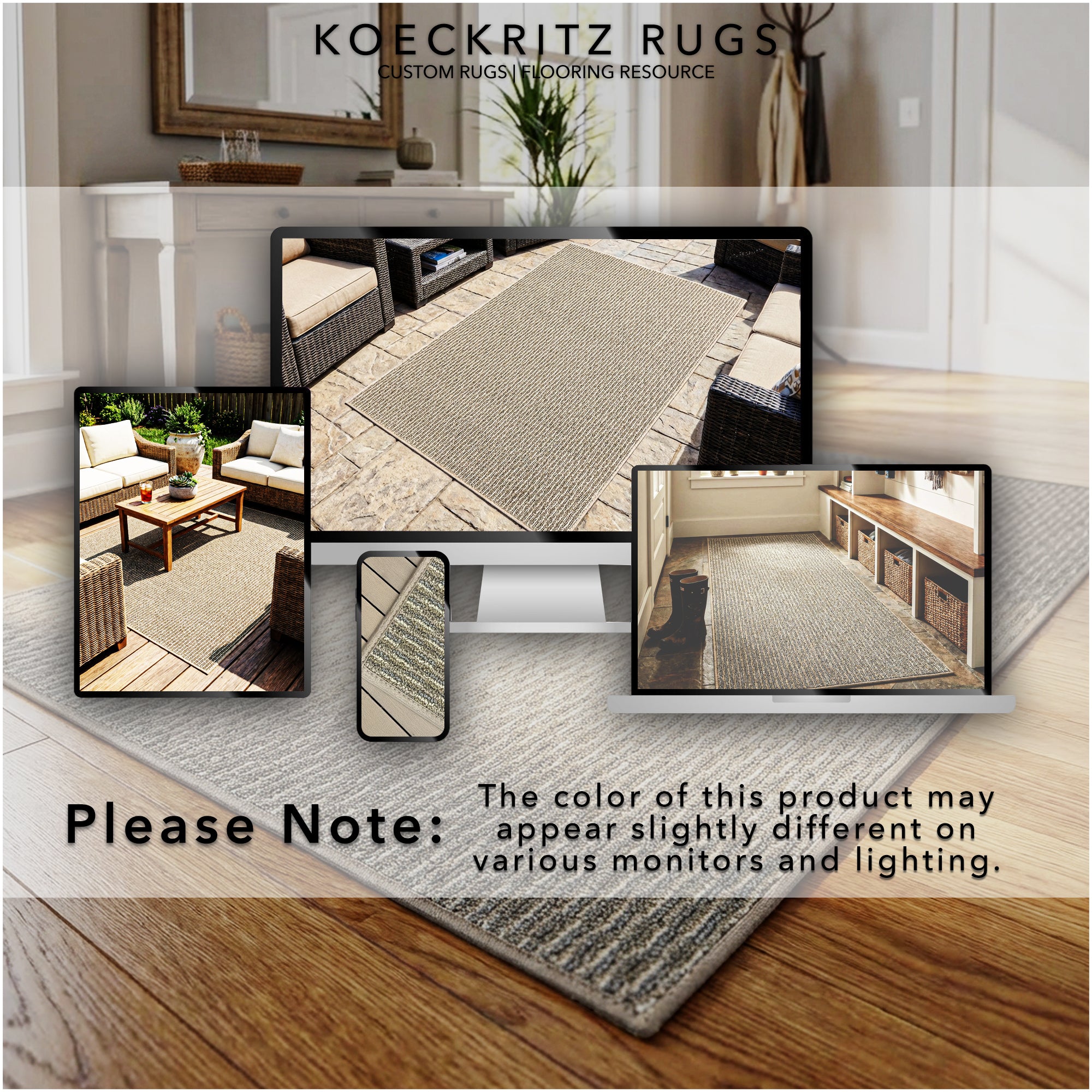 Pattern Play Level Loop Area Rug – Indoor/Outdoor | 5 Colors Available