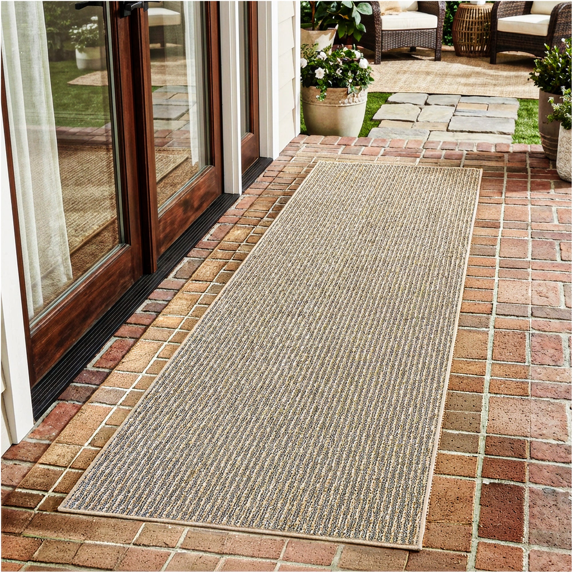 Pattern Play Level Loop Area Rug – Indoor/Outdoor | 5 Colors Available