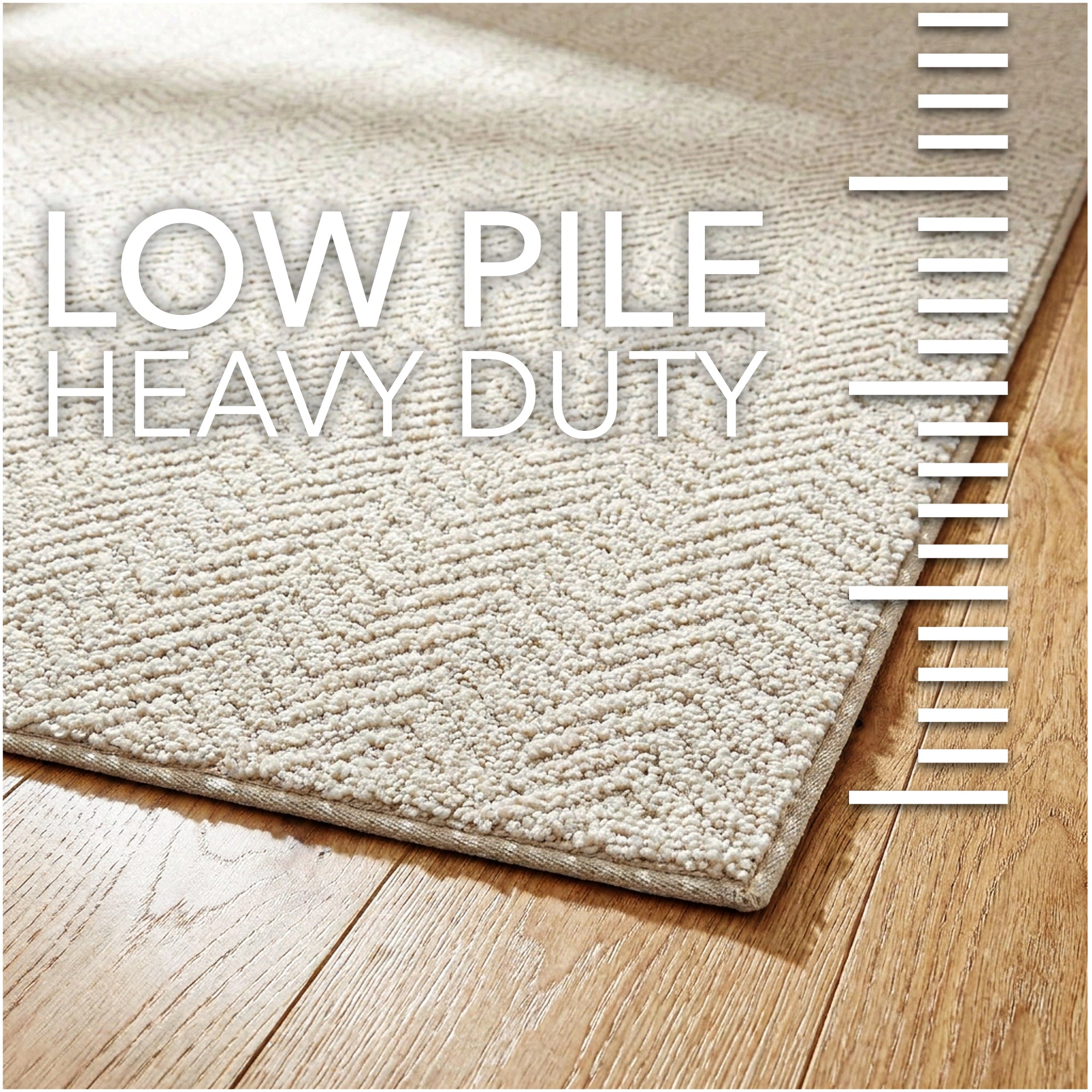 Neutral Geometric Weave Indoor Area Rug | Standard Sizes & Colors