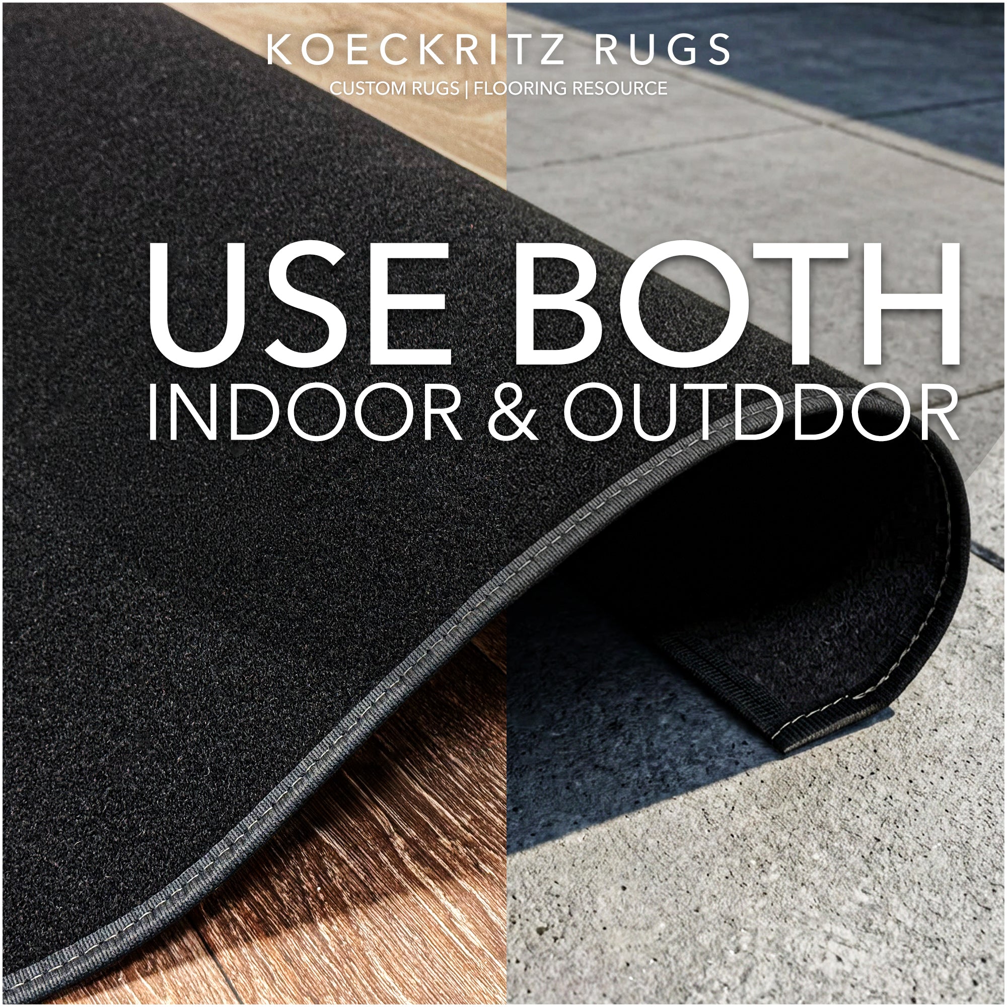 Valdosta Indoor Outdoor Carpet Rug – Durable, Soft, Custom Sizes