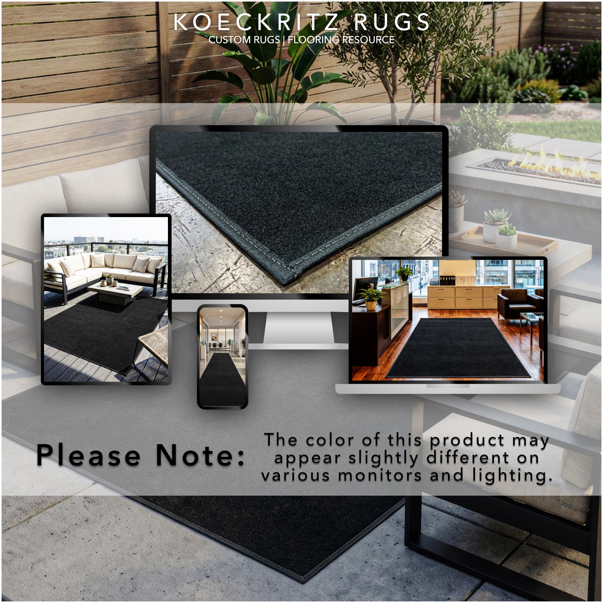Valdosta Indoor Outdoor Carpet Rug – Durable, Soft, Custom Sizes