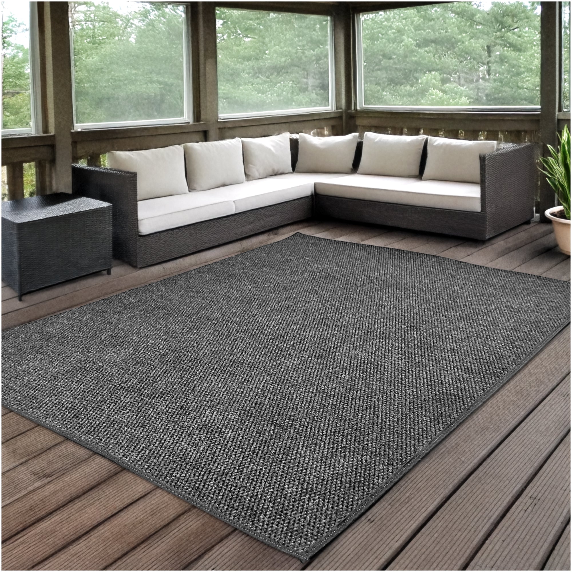 Hatteras Indoor–Outdoor Custom Area Rug