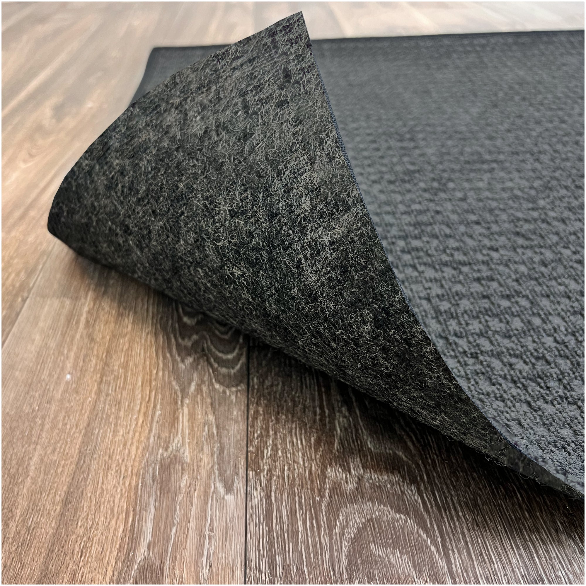 Interlace Waffle Pattern Indoor & Outdoor Rug – Eco-Friendly PET Fiber, Custom Sizes