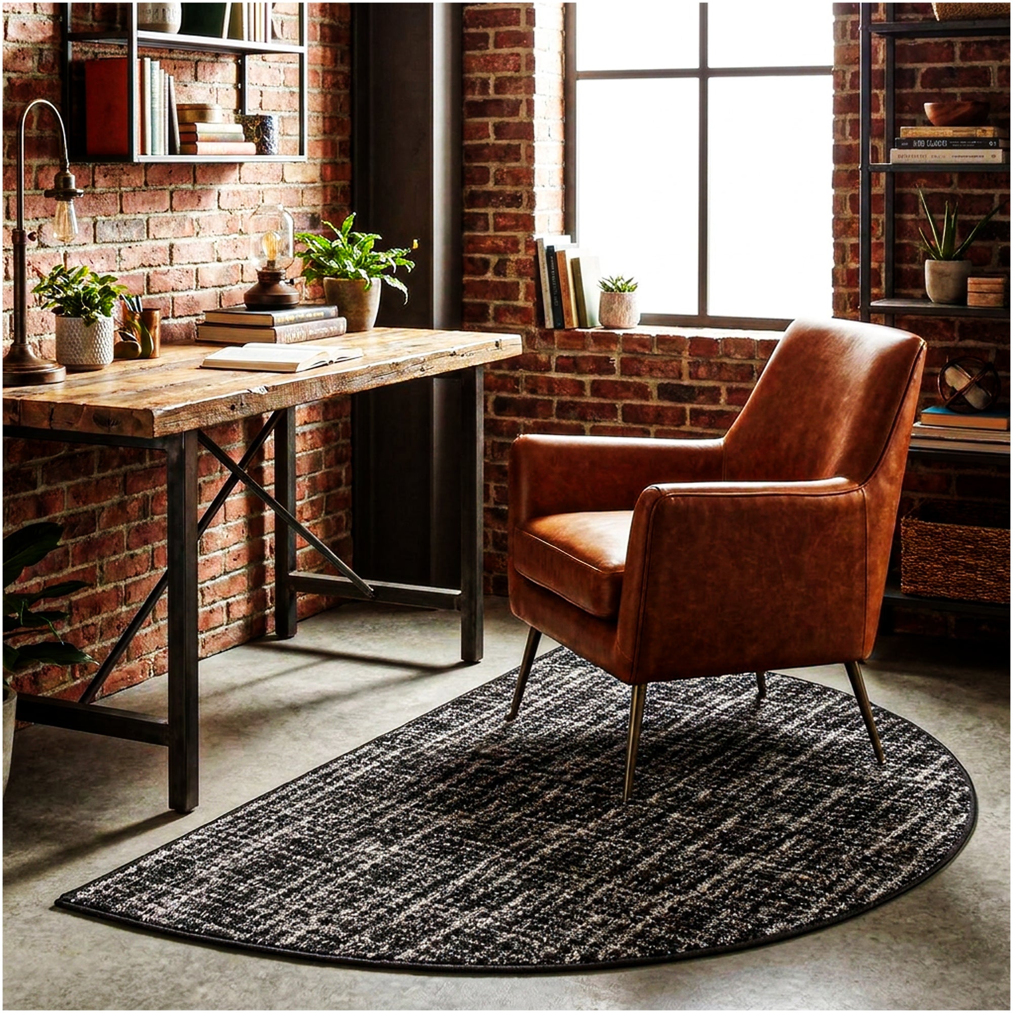 Milliken Stitches Indoor Area Rug – Standard Sizes & Color Options