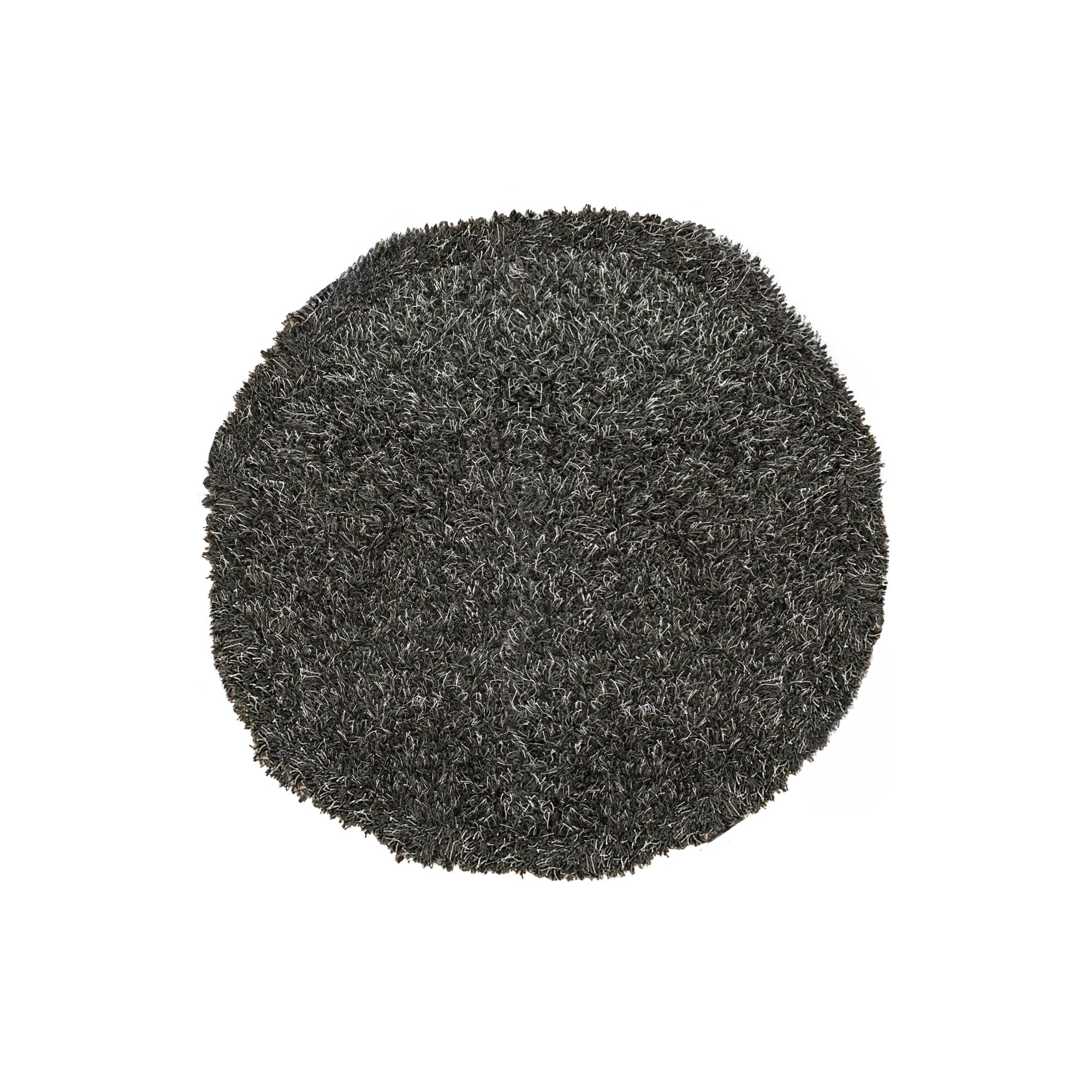 Black Marble Shag Area Rug | Ultra Soft Plush Rectangle Rug