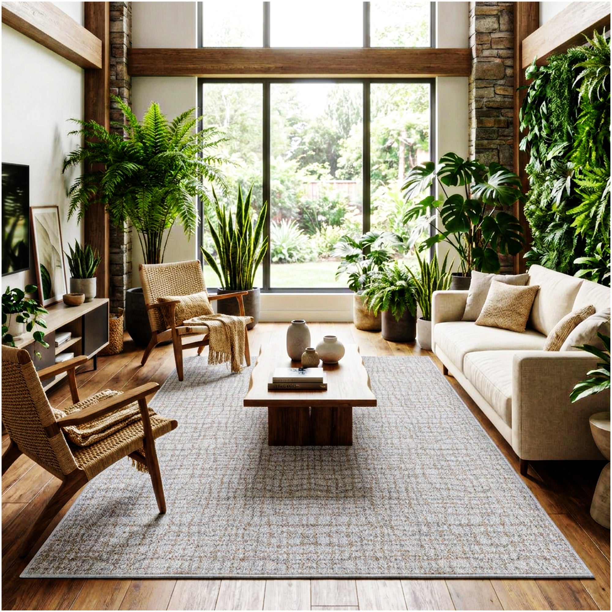 Milliken Modern Backdrop Pattern Indoor Area Rug – Custom Sizes