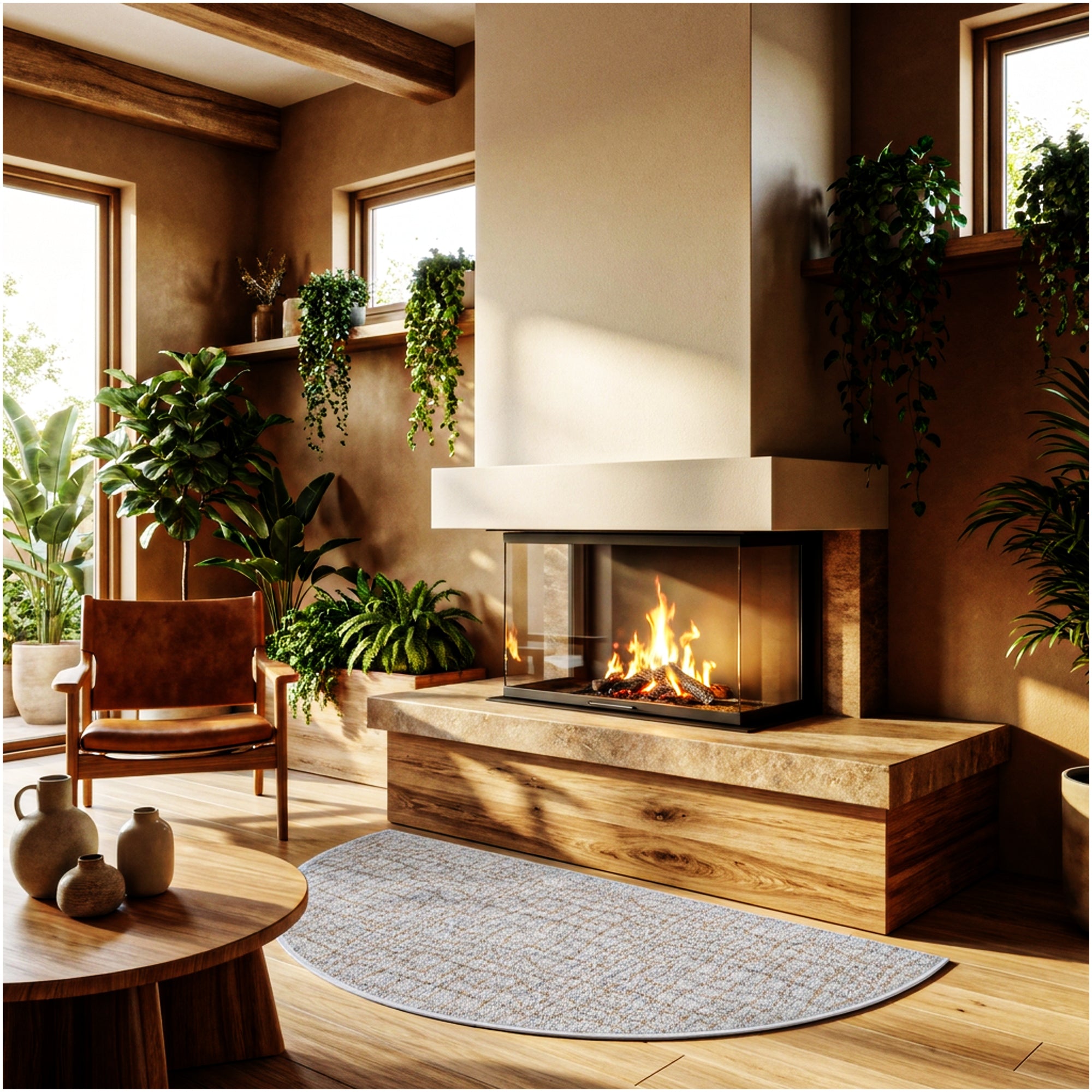 Milliken Modern Backdrop Pattern Indoor Area Rug – Custom Sizes