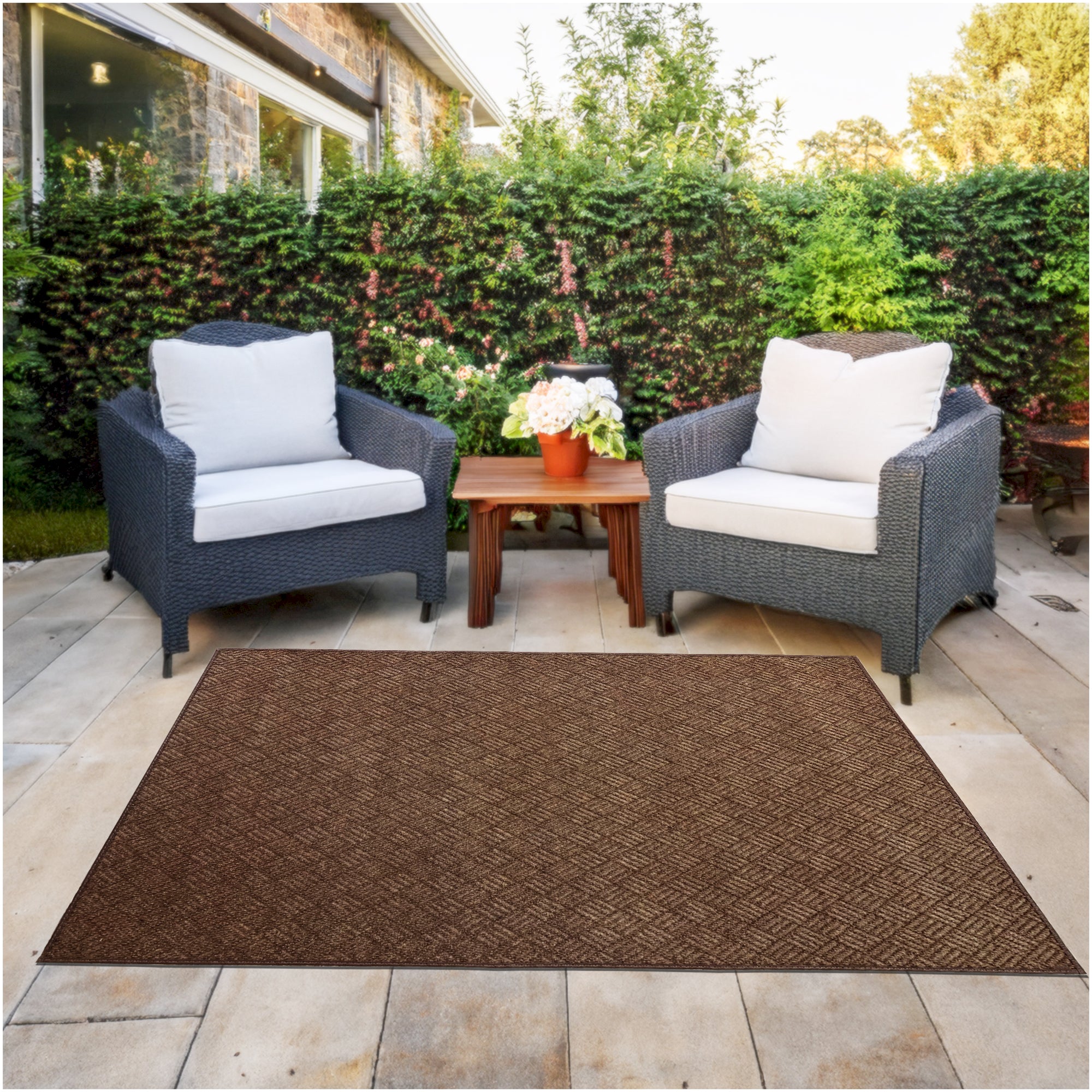 Dreamweaver Indoor/Outdoor Area Rug | Custom Size & Shape, 1/4" Thick