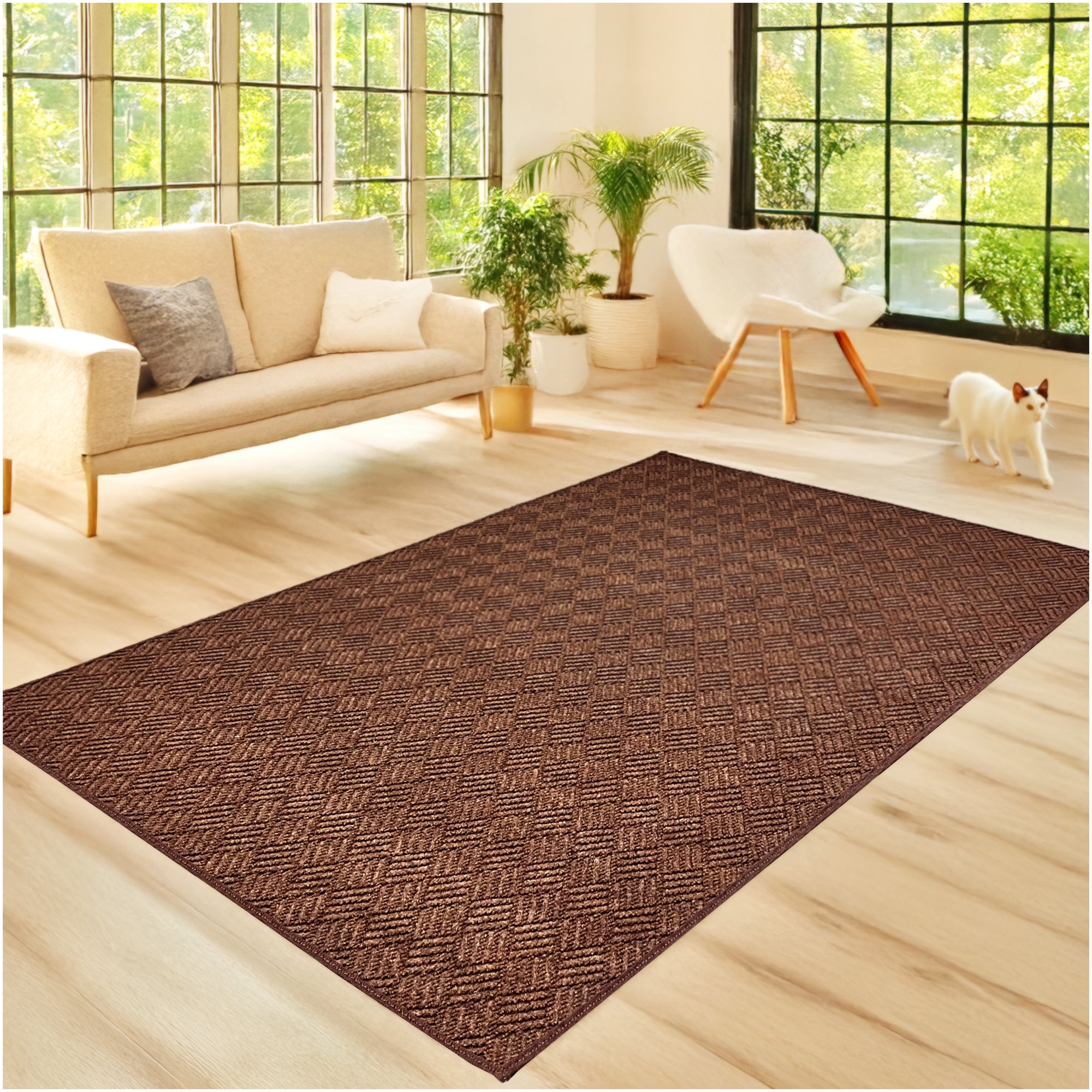 Dreamweaver Indoor/Outdoor Area Rug | Custom Size & Shape, 1/4" Thick