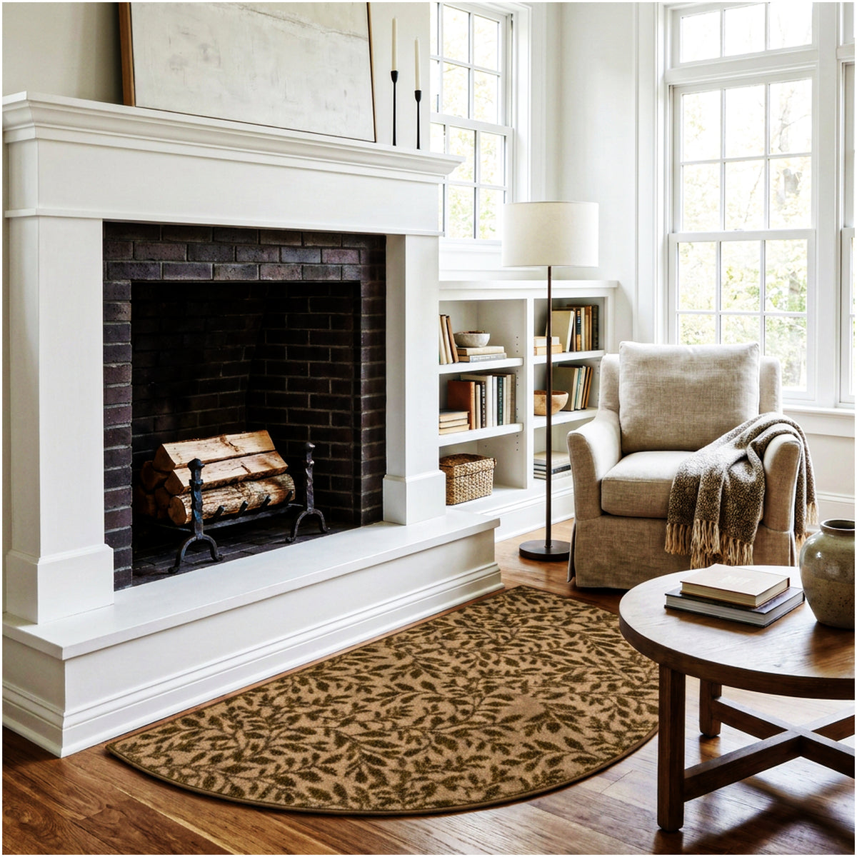 Milliken Hidden Trail Nature Pattern Indoor Area Rug – Custom Sizes