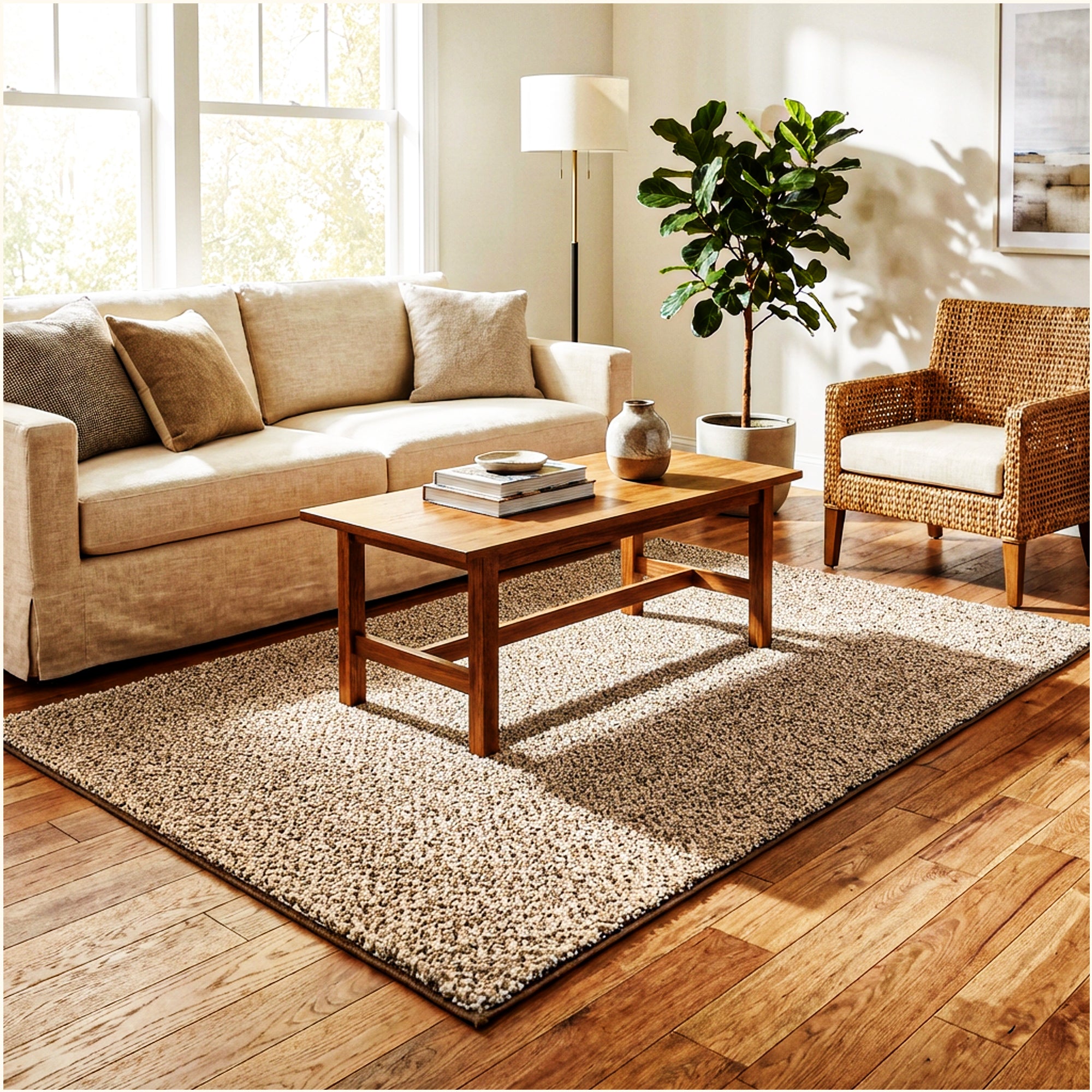 West Brow Indoor Frieze Area Rug Collection