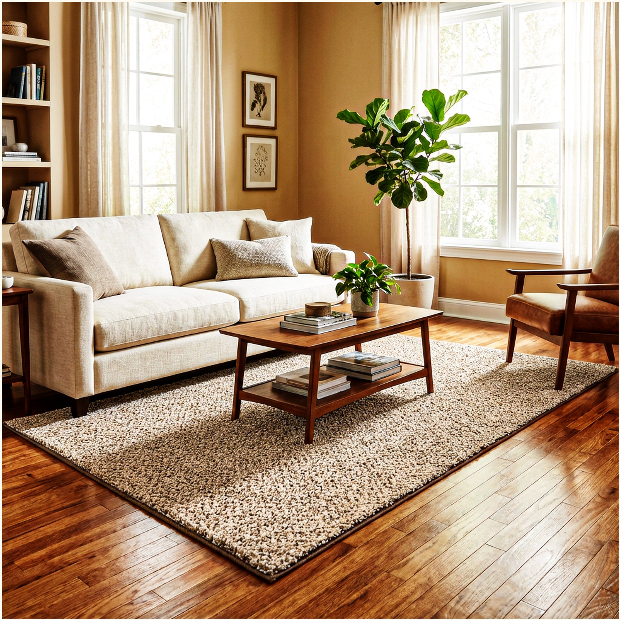 West Brow Indoor Frieze Area Rug Collection