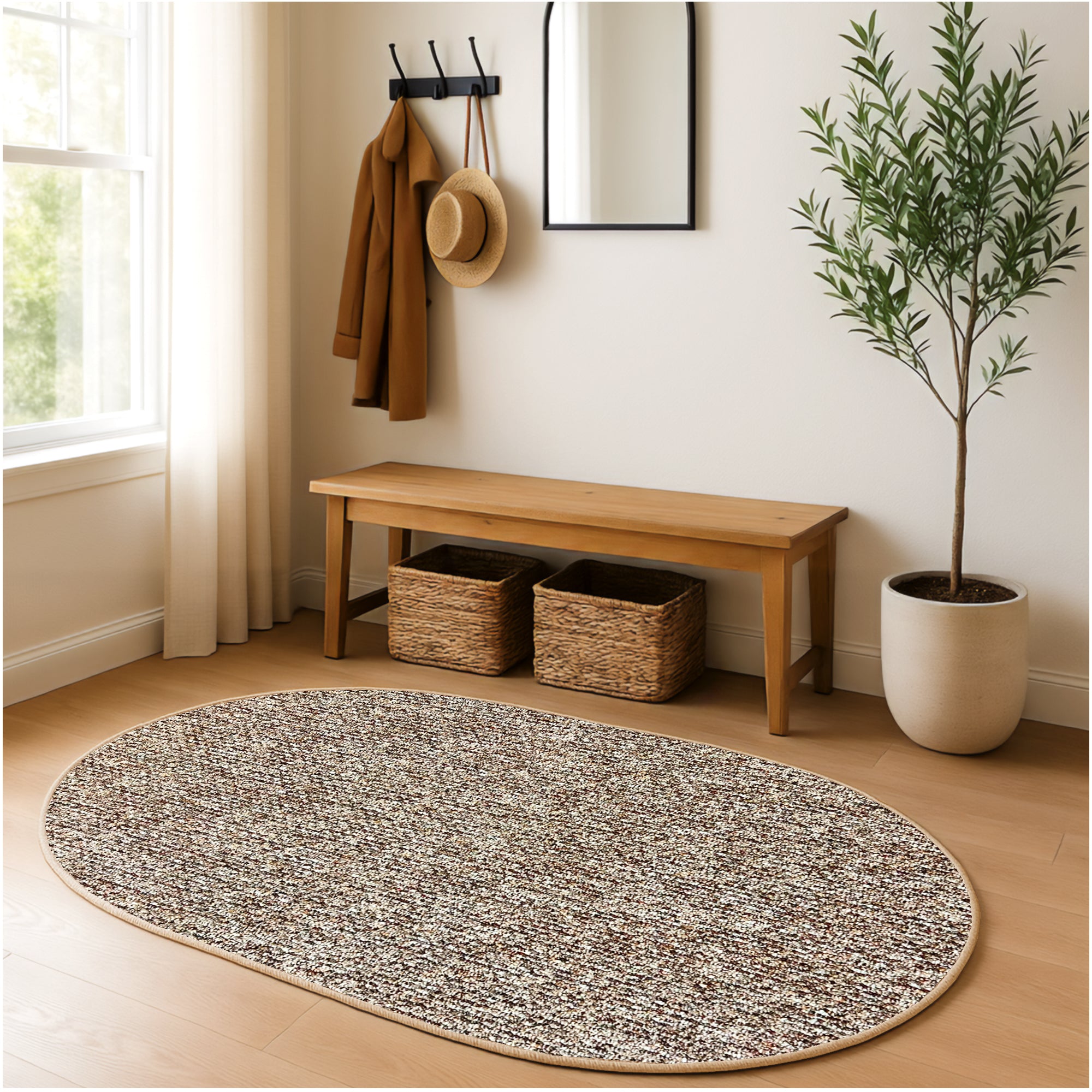 Starlight Level Berber Loop Indoor Area Rug Carpet Collection
