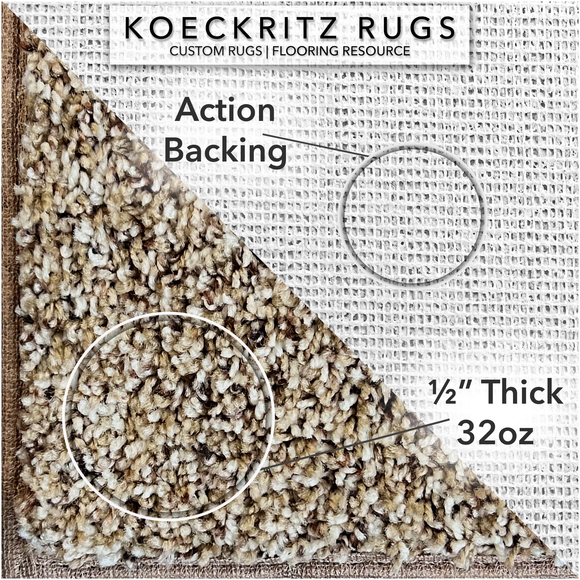 Toast of the Town Plush Frieze Area Rug