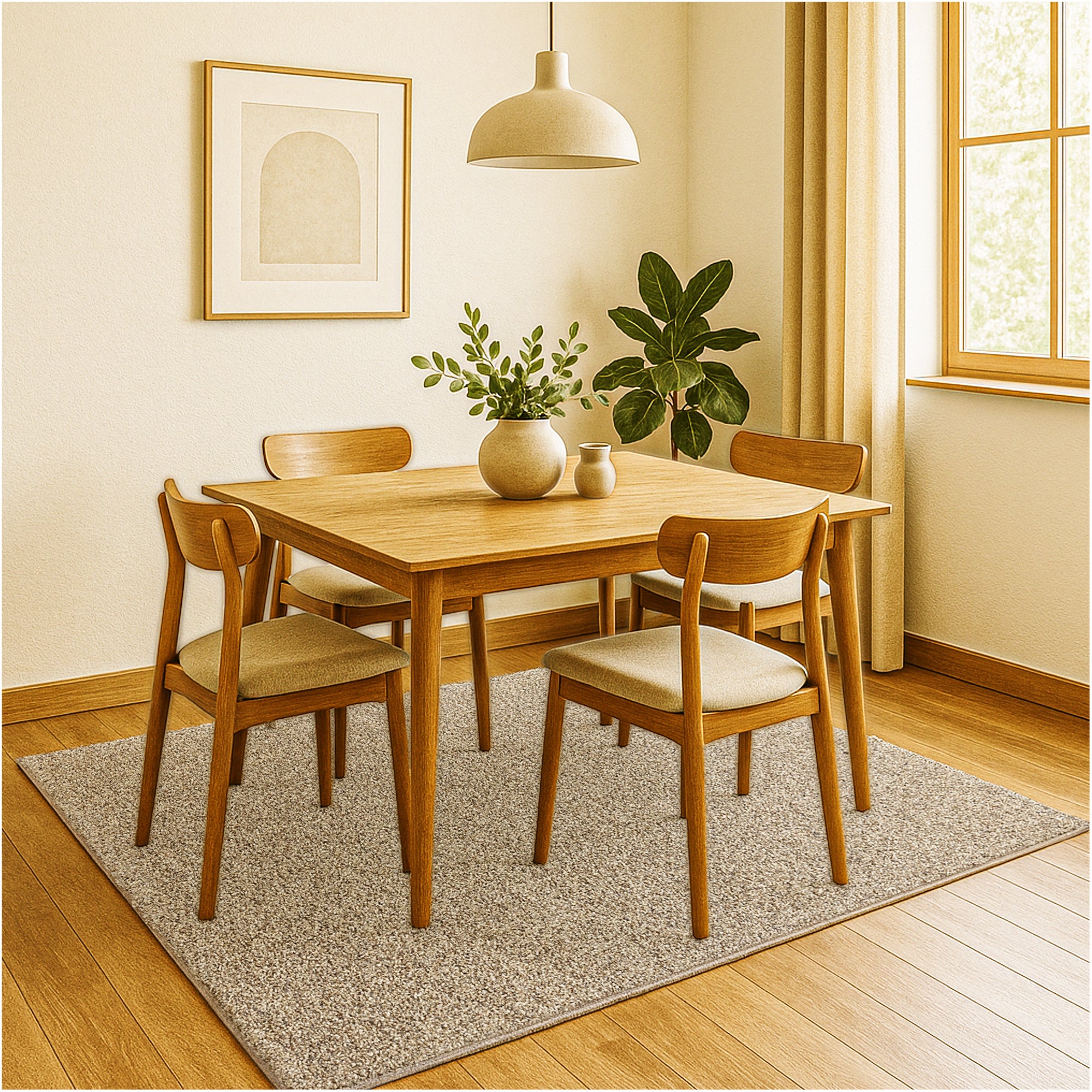 Toast of the Town Plush Frieze Area Rug