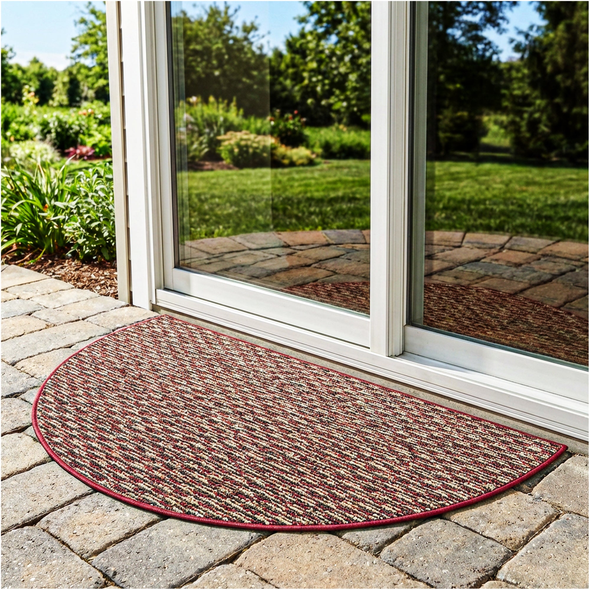 Pattern Play Level Loop Area Rug – Indoor/Outdoor | 5 Colors Available