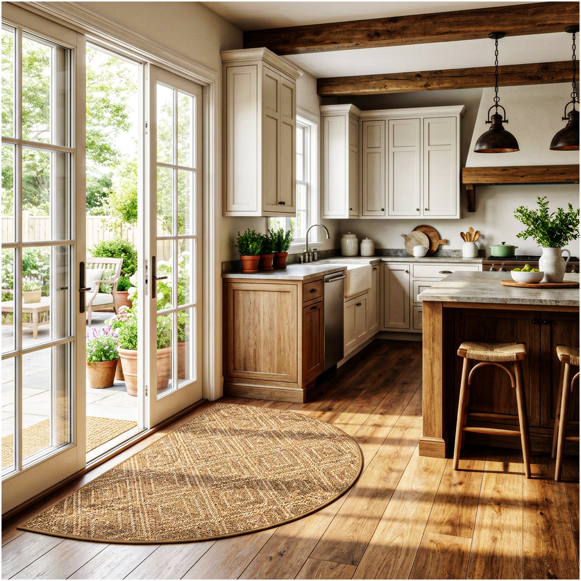 Curacao Custom Cut Indoor & Outdoor Area Rug – Custom Sizes