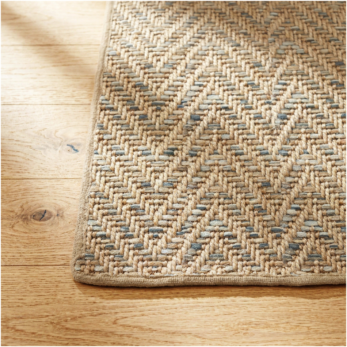 Tortola Chevron Indoor-Outdoor Area Rug | Custom Sizes Available