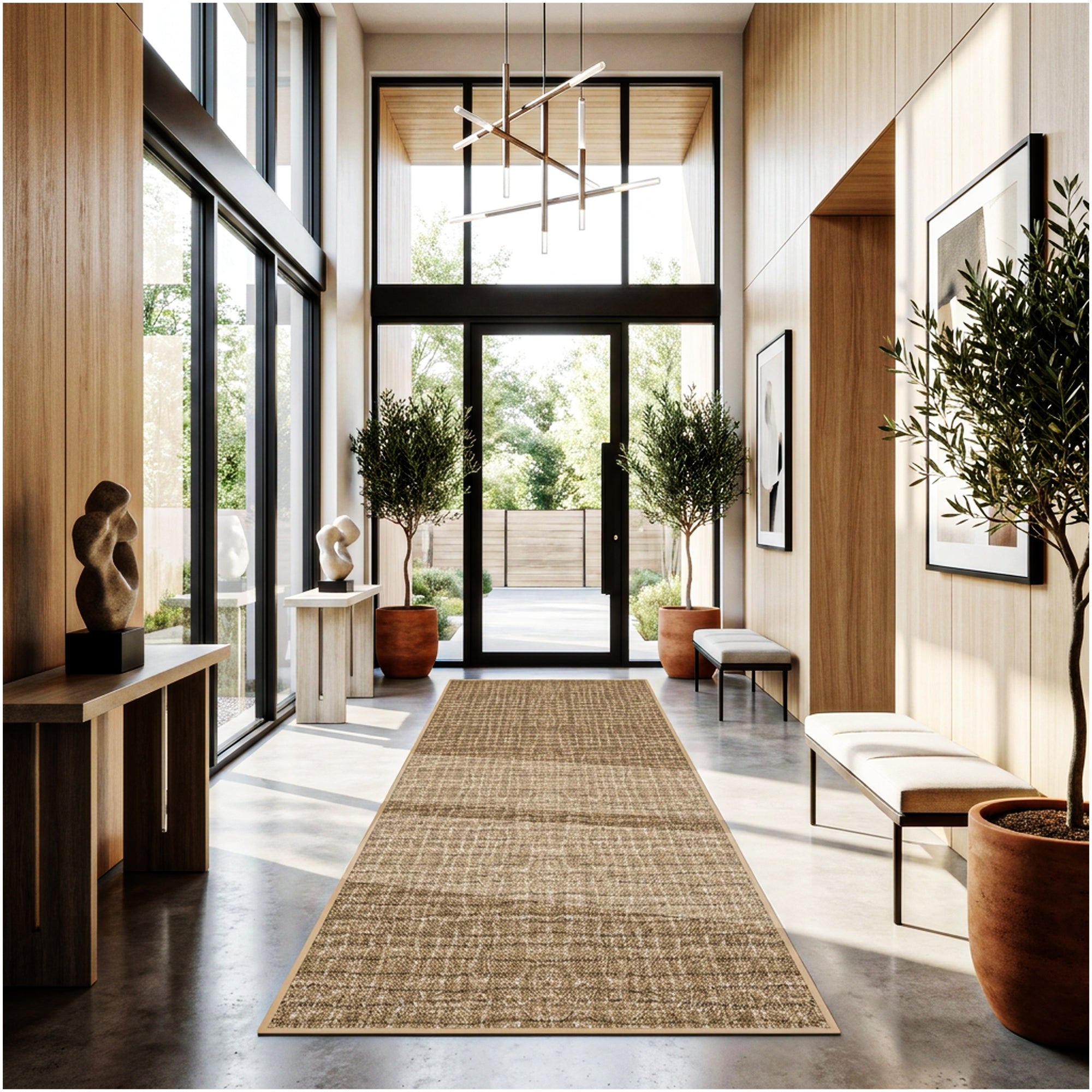 Milliken Modern Backdrop Pattern Indoor Area Rug – Custom Sizes