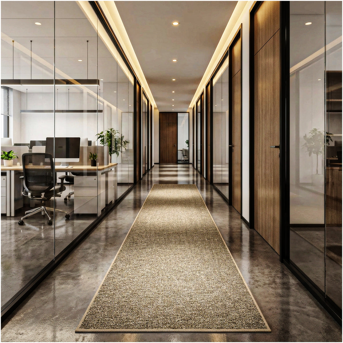 Outside Agenda Indoor Outdoor Rug | Durable Level Loop Rug in Custom Sizes