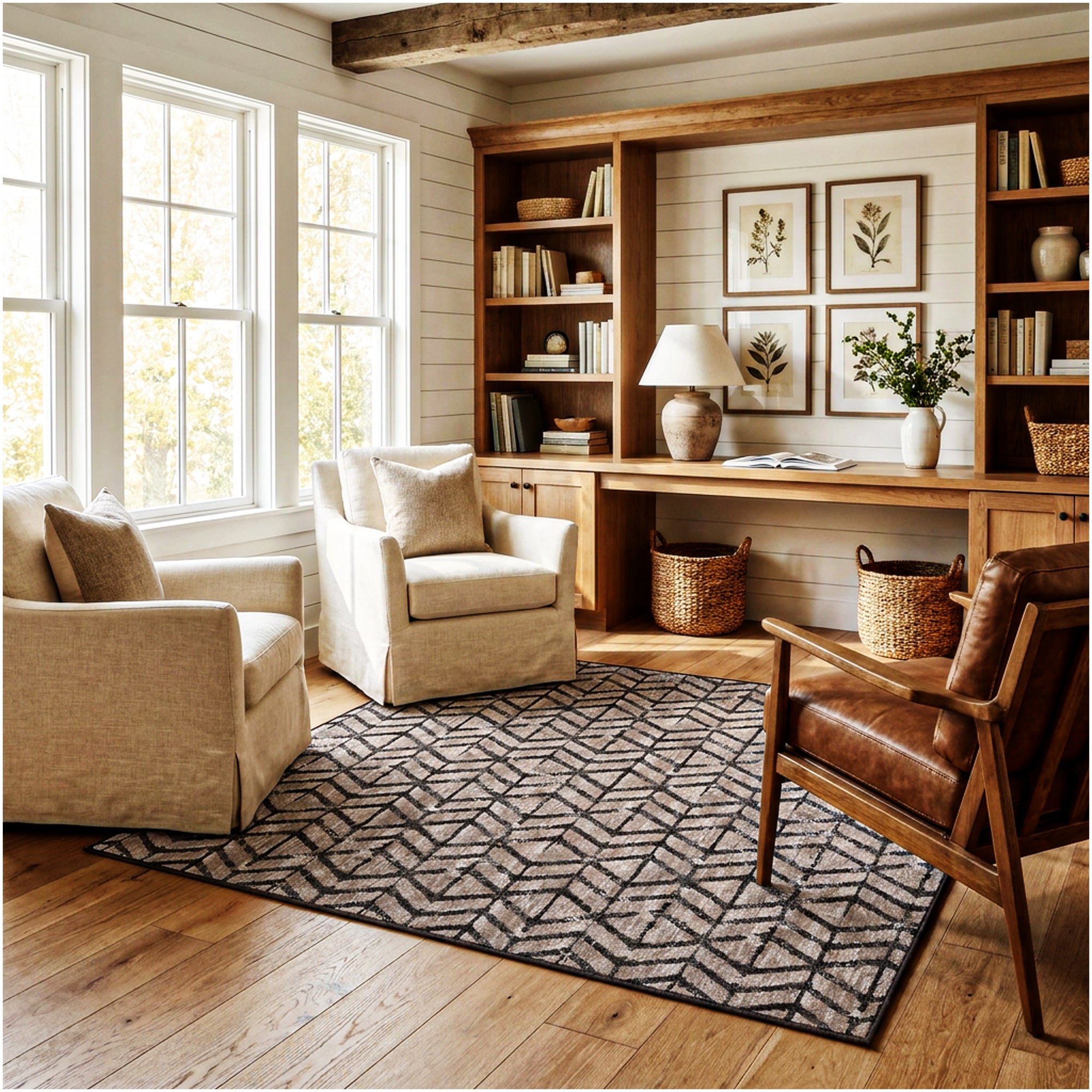 Traveler’s Path Indoor Area Rug – 40 oz Cut Pile, Custom Sizes & Colors