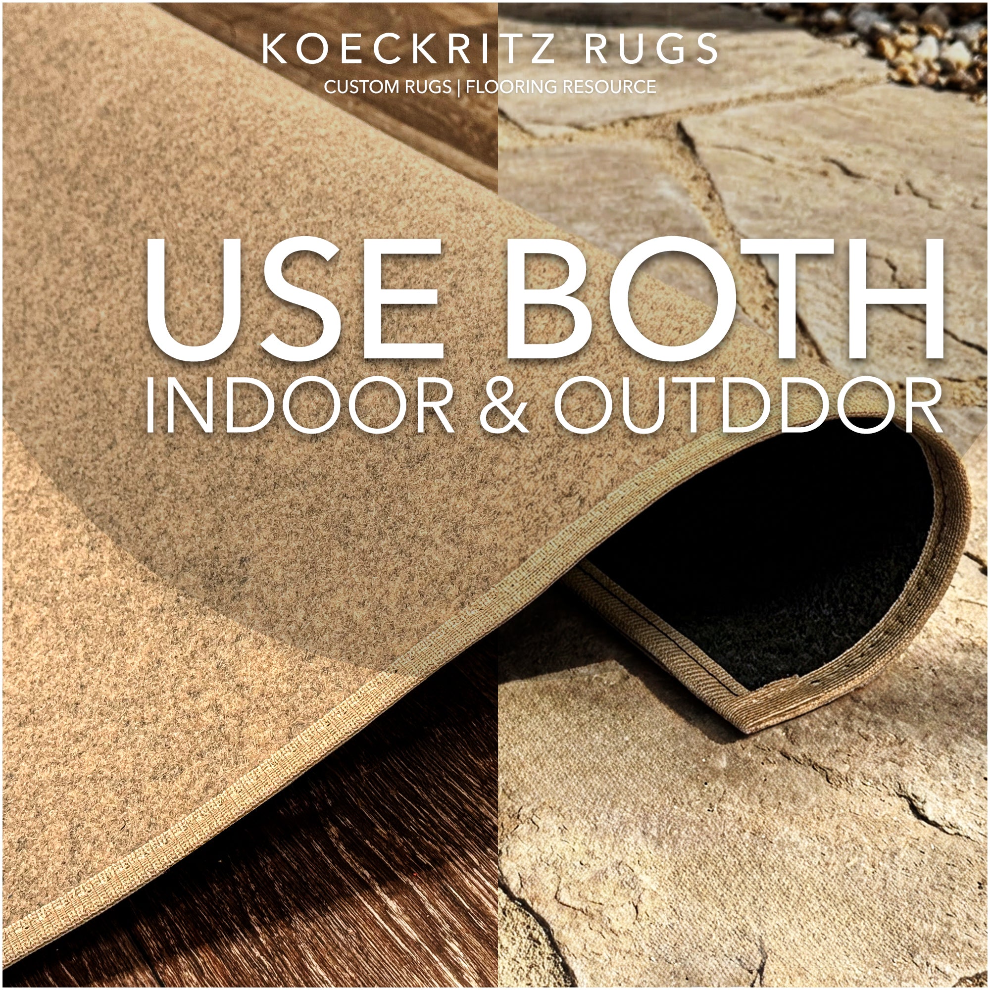 Valdosta Indoor Outdoor Carpet Rug – Durable, Soft, Custom Sizes