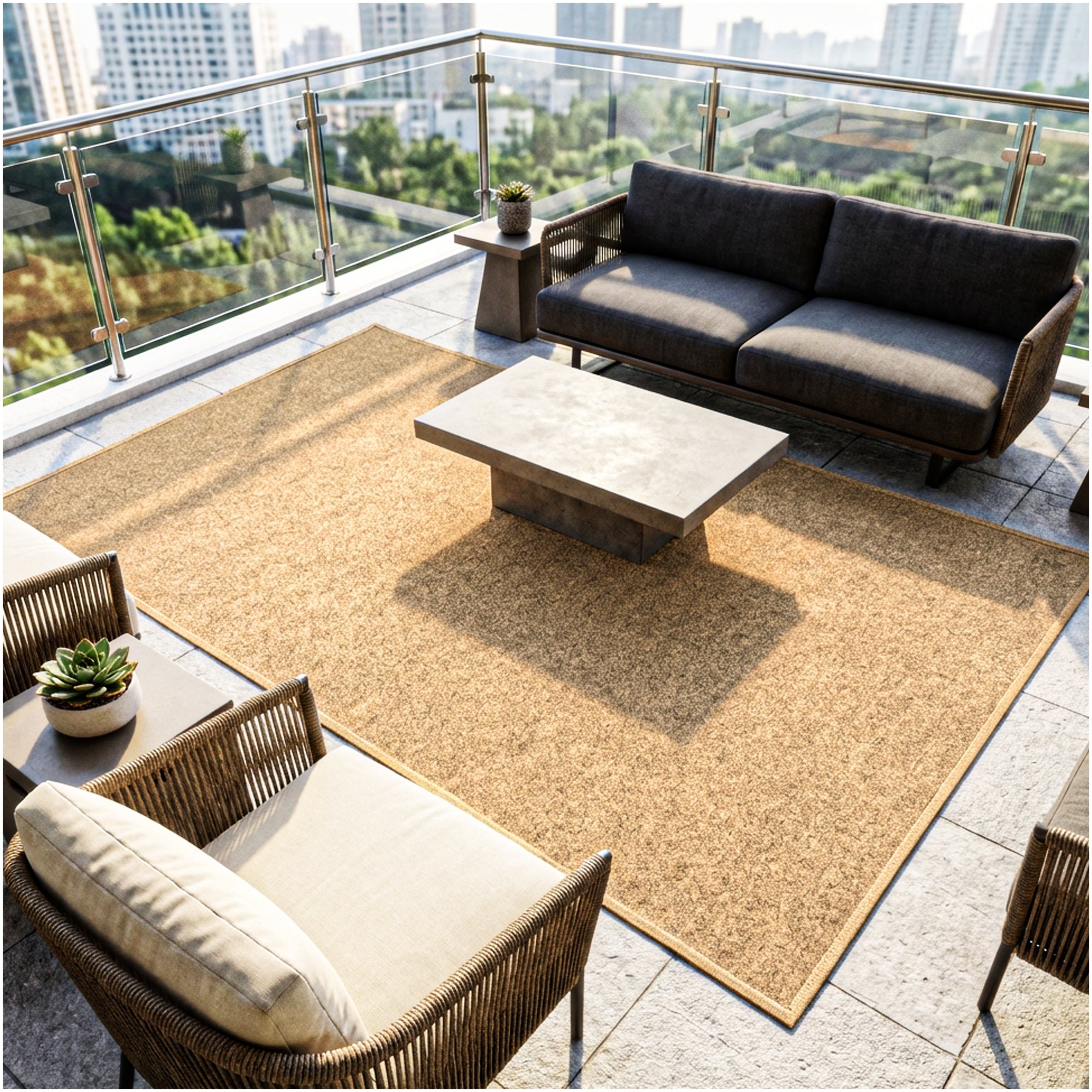 Valdosta Indoor Outdoor Carpet Rug – Durable, Soft, Custom Sizes
