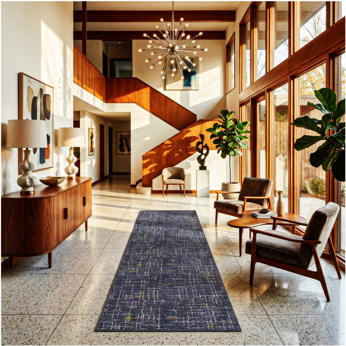 Jubilee Pattern Luxury Area Rug – Festival Collection by Kane Carpet