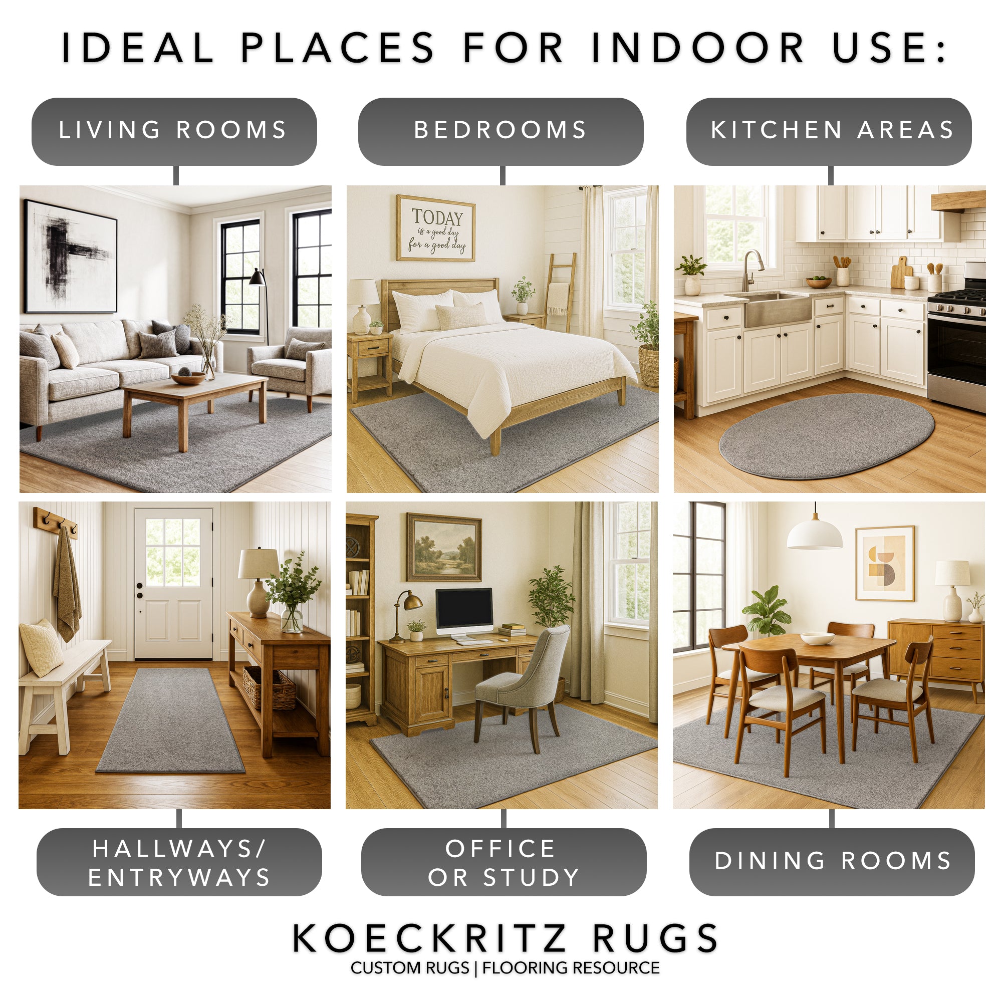 Dyersburg Cut Pile Indoor Rug – Available in Multiple Colors