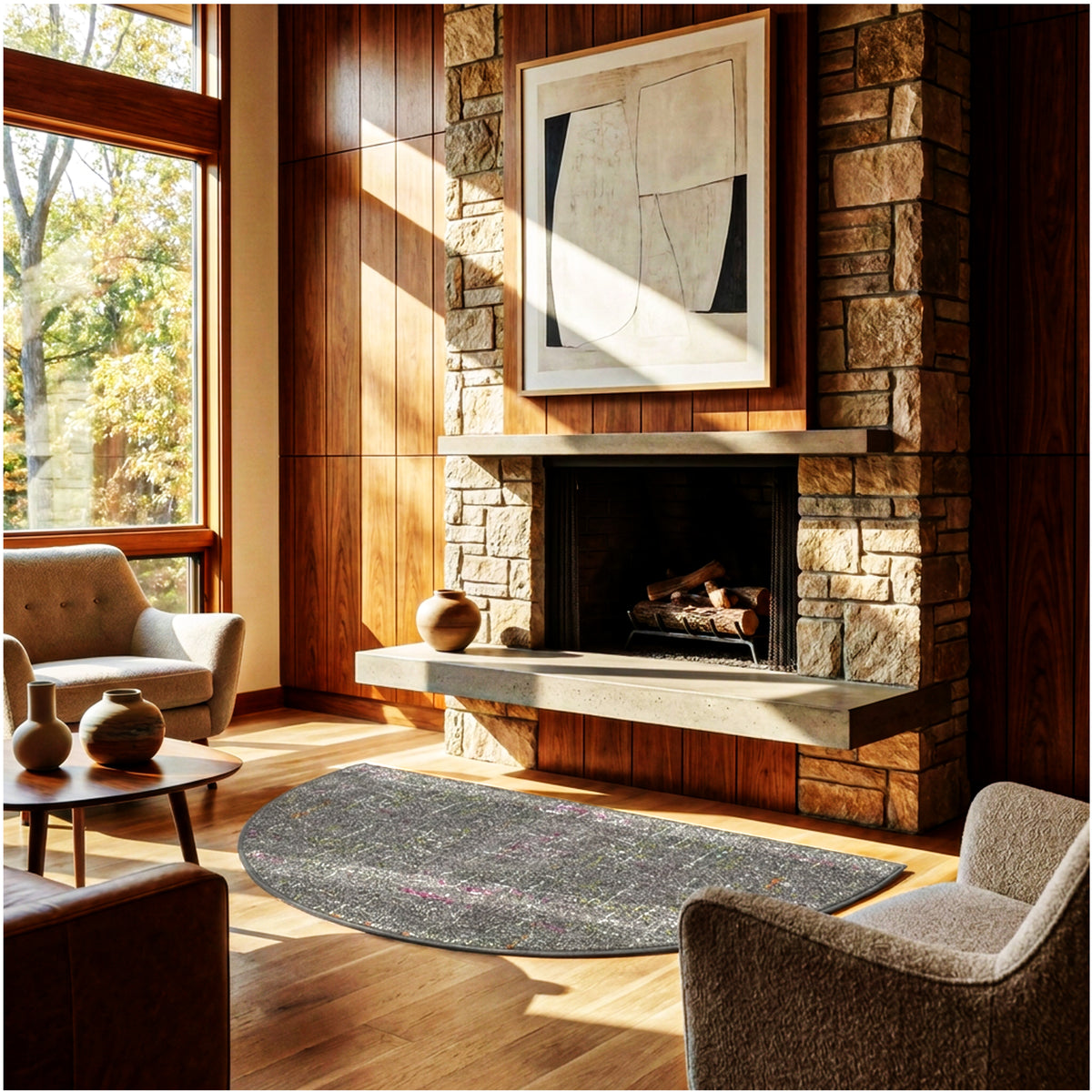 Jubilee Pattern Luxury Area Rug – Festival Collection by Kane Carpet