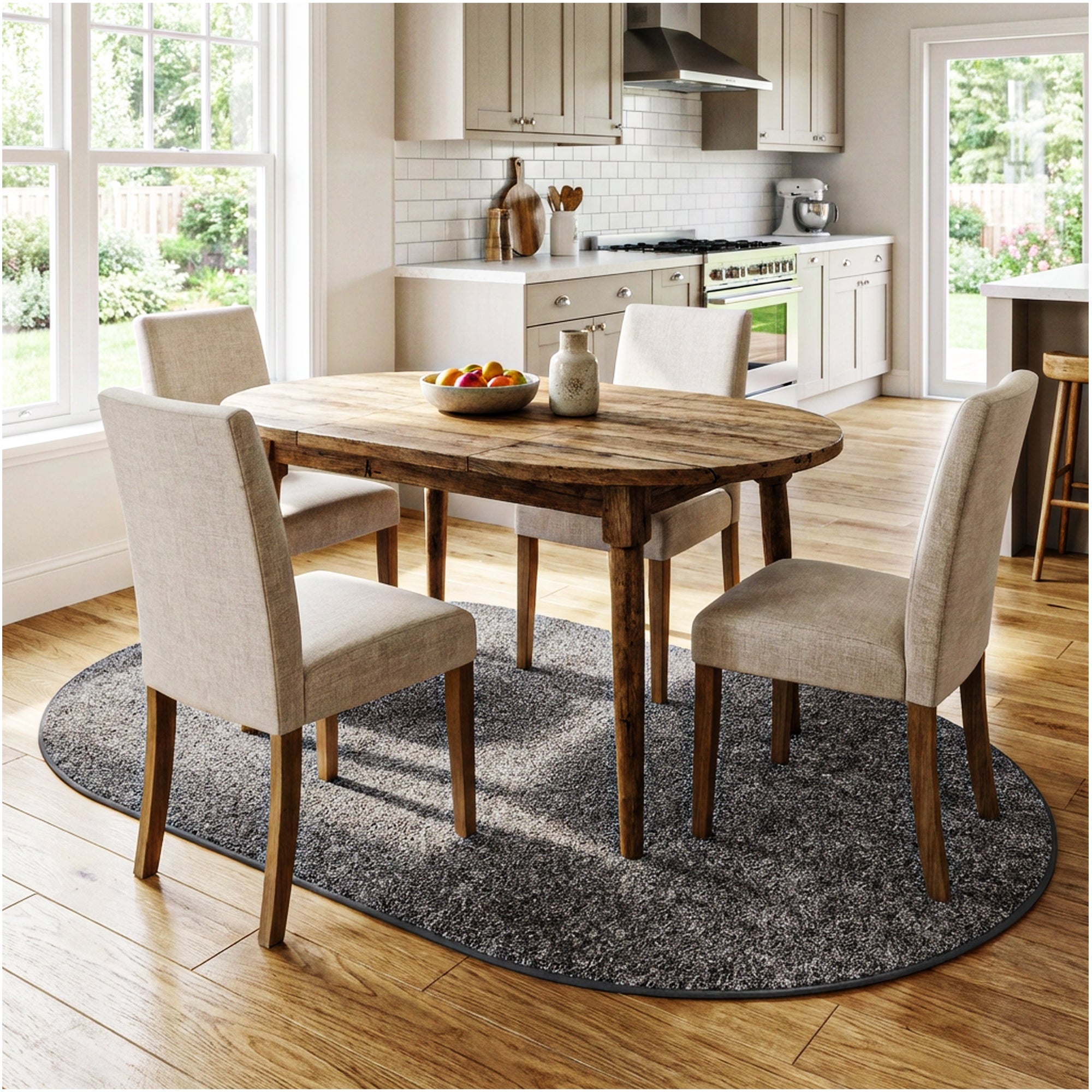 Full Court Indoor Frieze Area Rug – 25 oz Plush Pile, 2 Colors