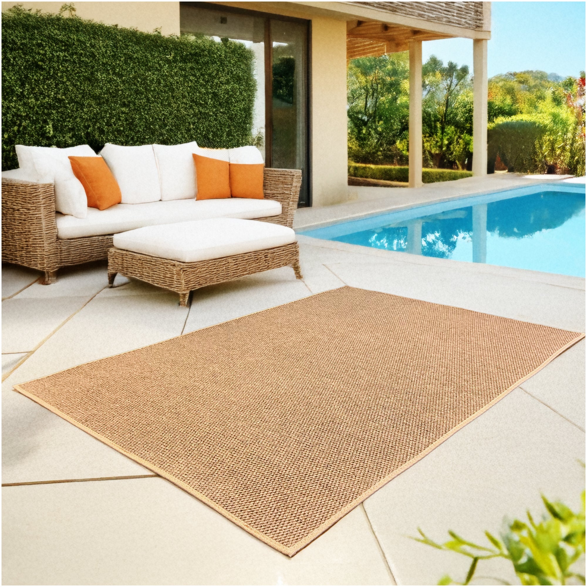 Hatteras Indoor–Outdoor Custom Area Rug