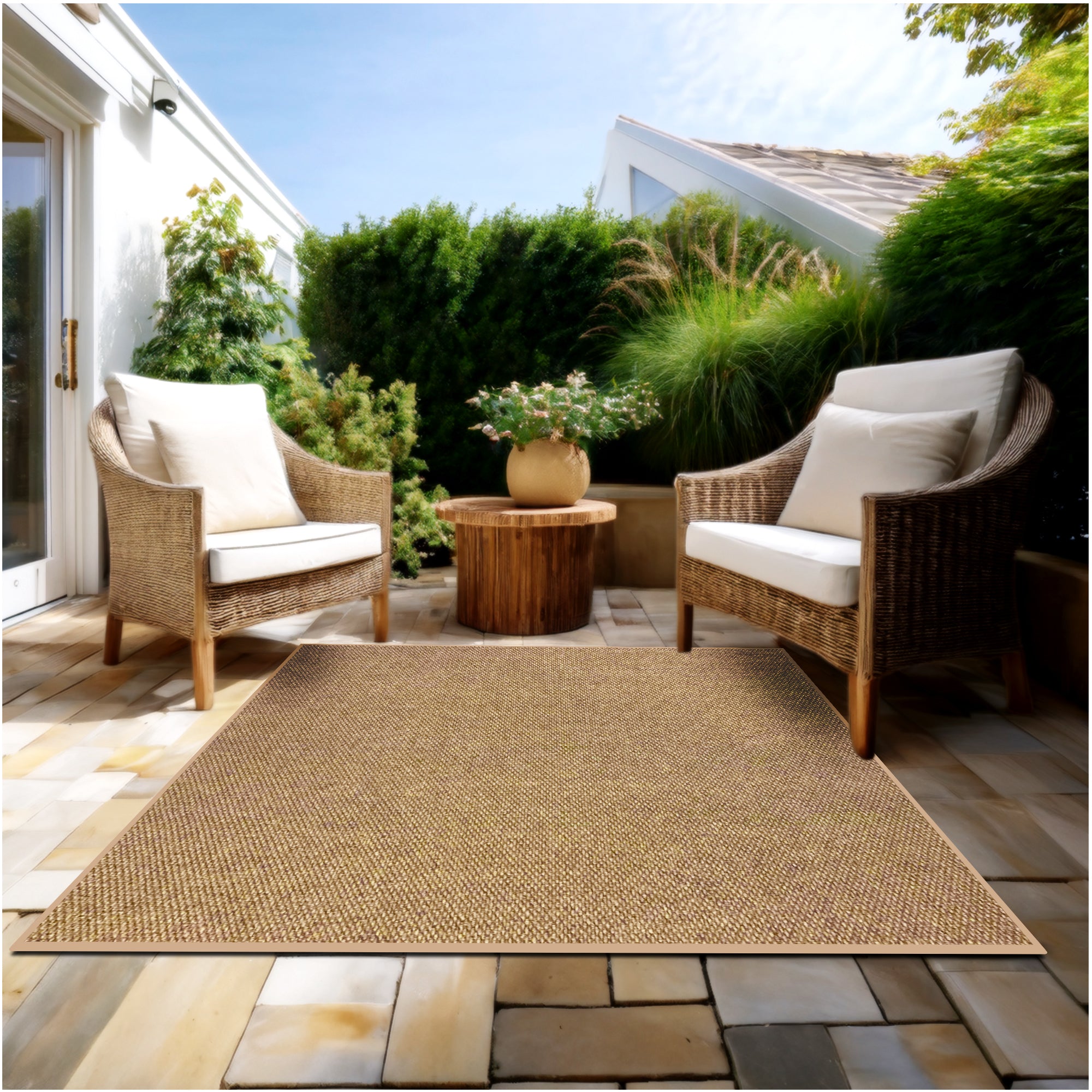Hatteras Indoor–Outdoor Custom Area Rug