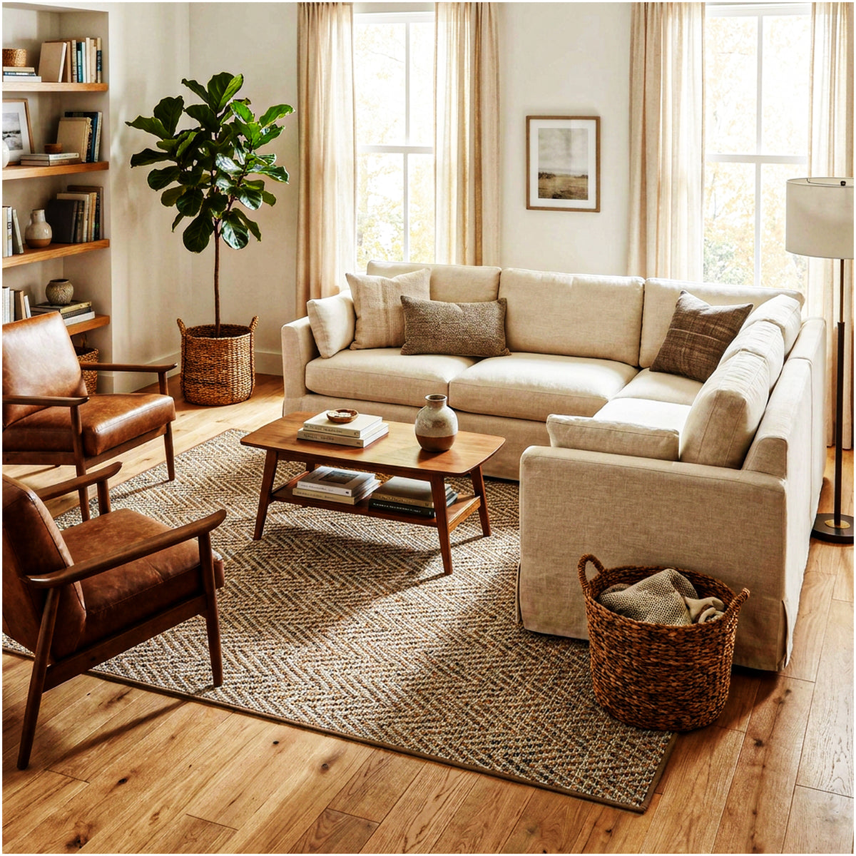 Tortola Chevron Indoor-Outdoor Area Rug | Custom Sizes Available