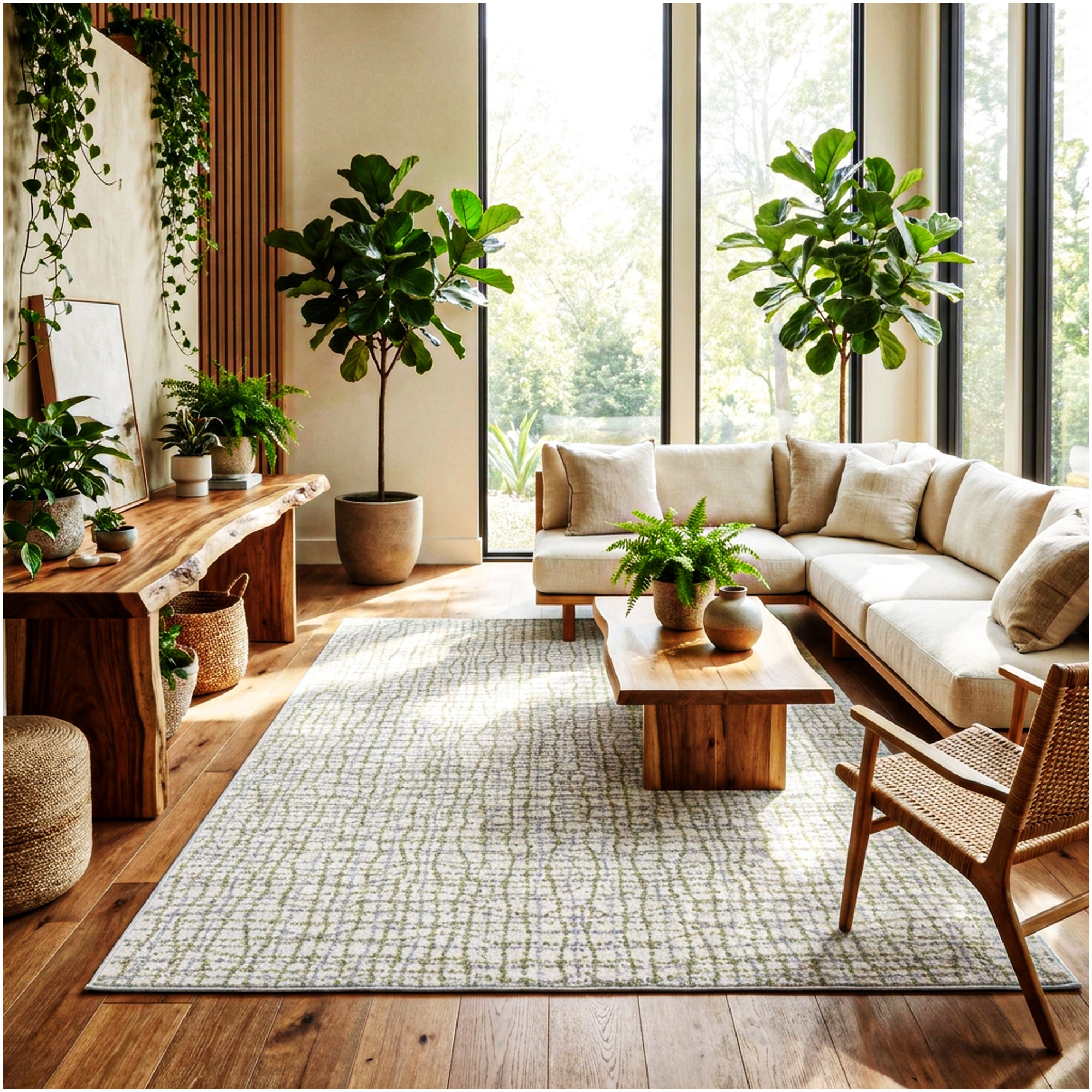 Milliken Modern Backdrop Pattern Indoor Area Rug – Custom Sizes