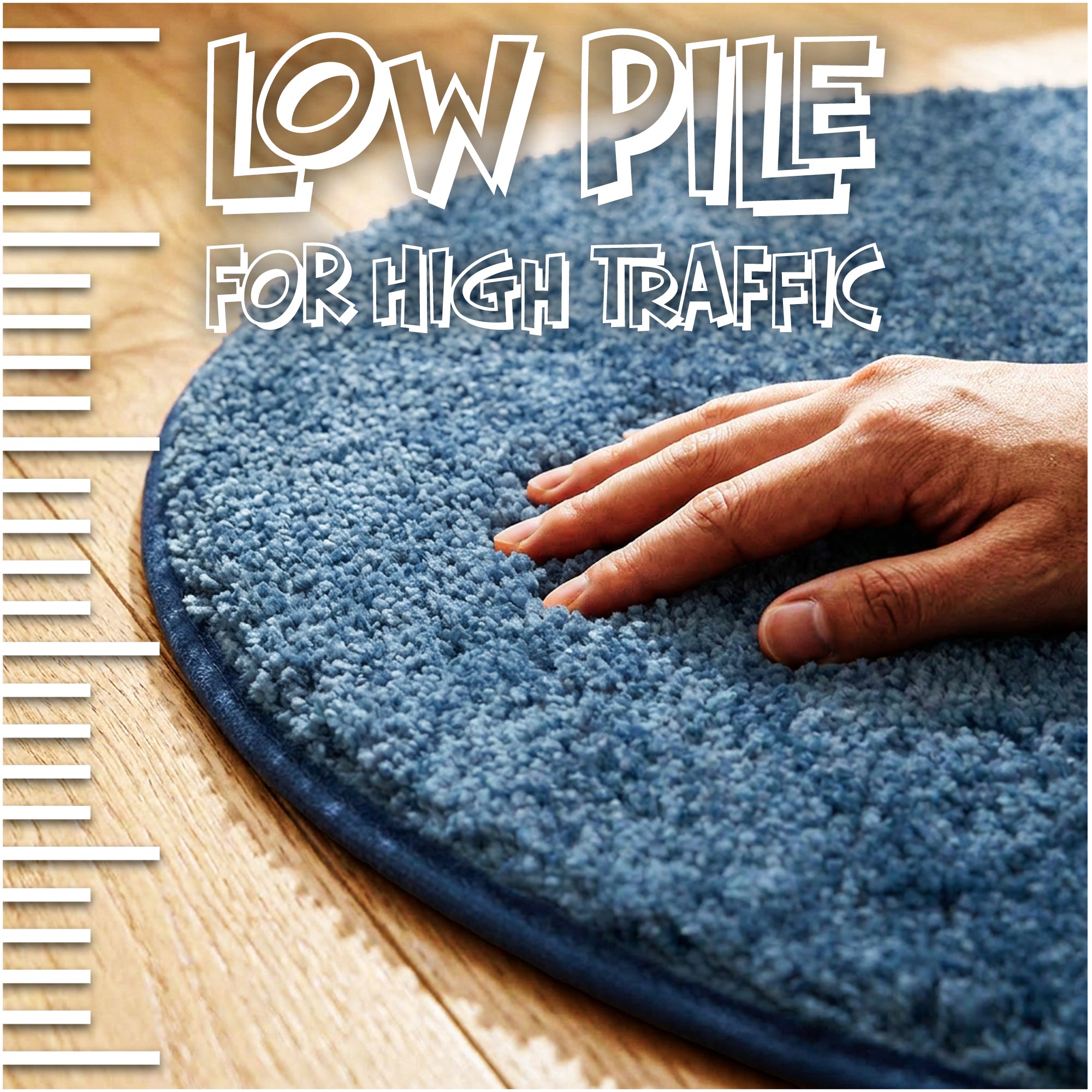 Children’s Classroom Carpet Circle Seats – Multiple Colors | 18” Round Soft Floor Cushions