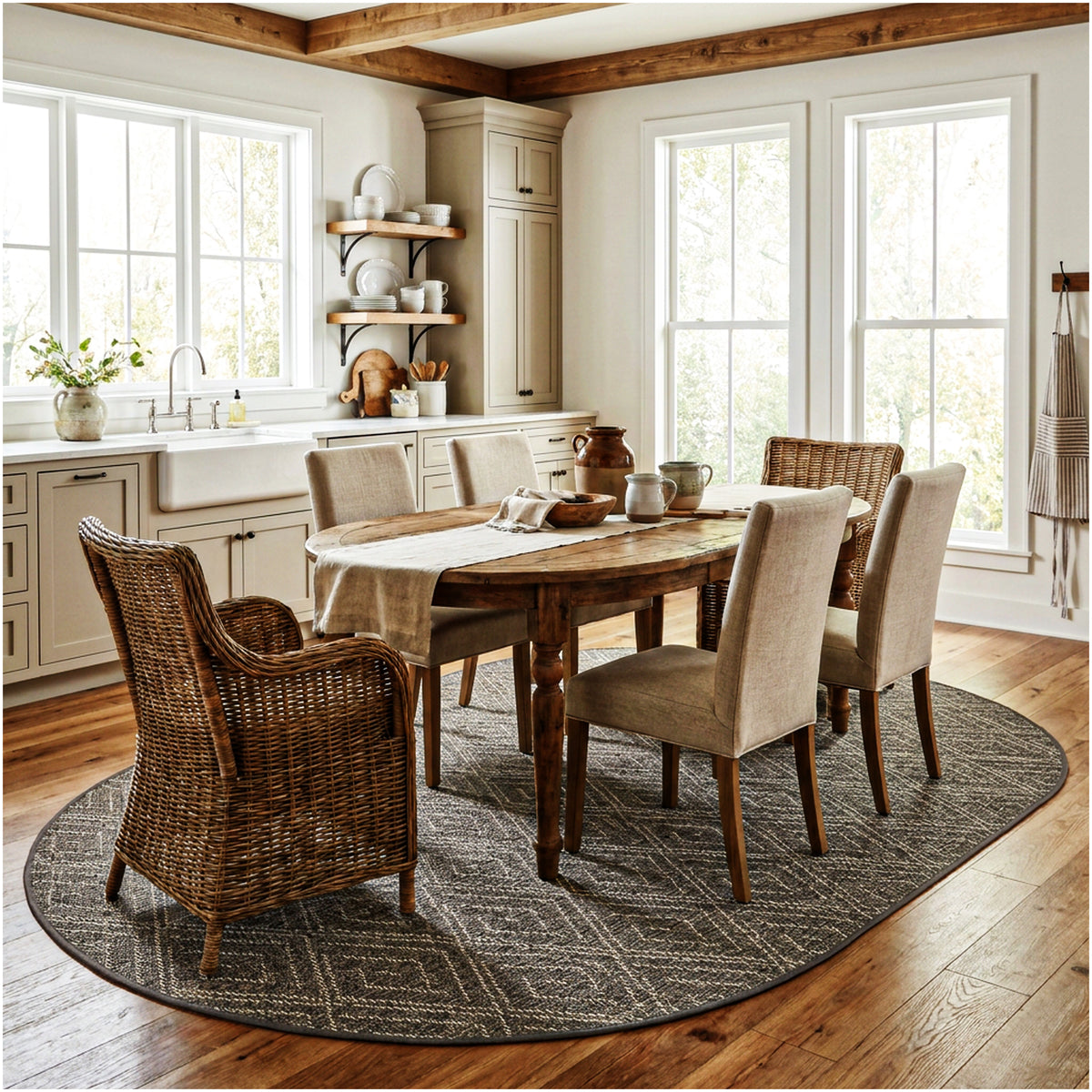 Curacao Custom Cut Indoor & Outdoor Area Rug – Custom Sizes