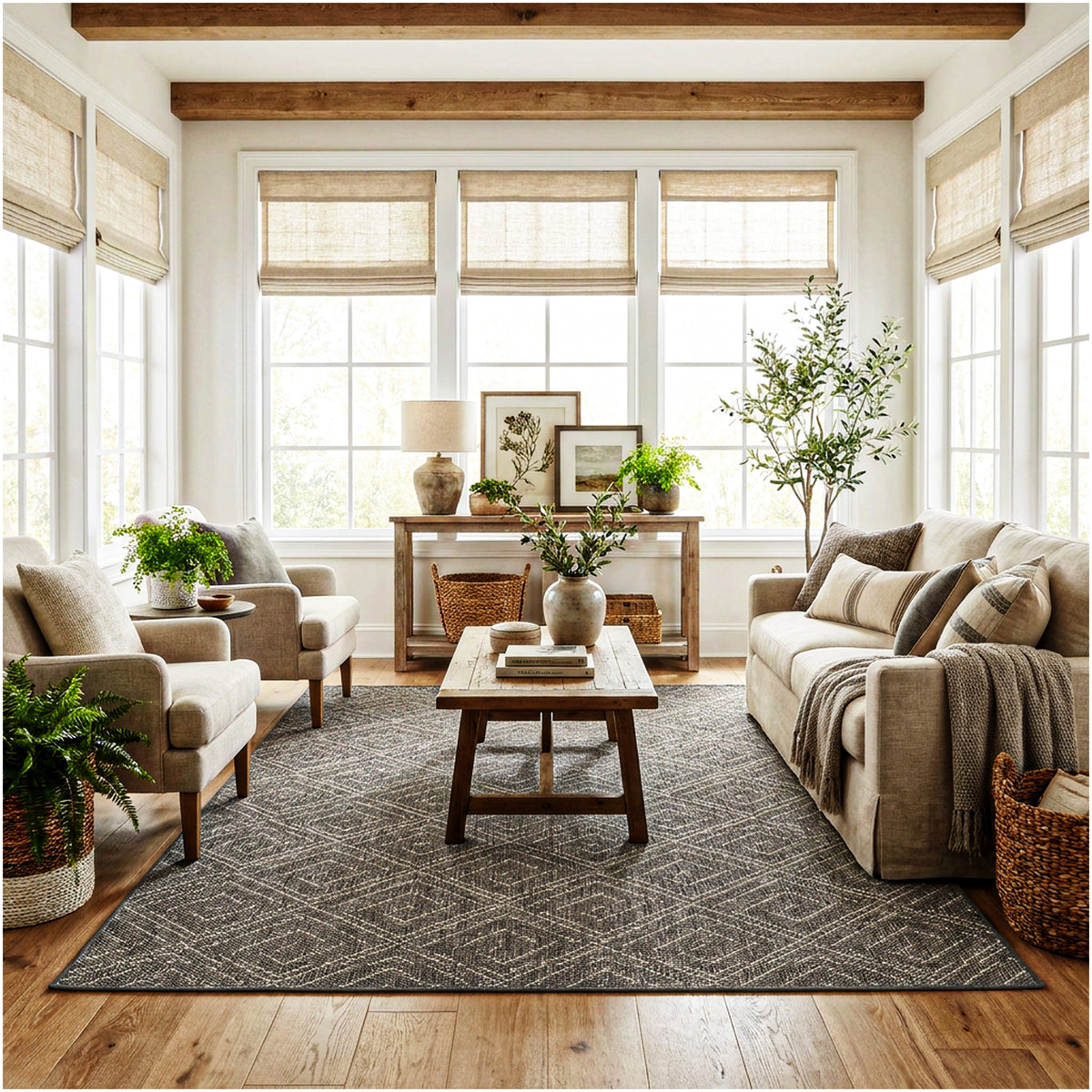 Curacao Custom Cut Indoor & Outdoor Area Rug – Custom Sizes