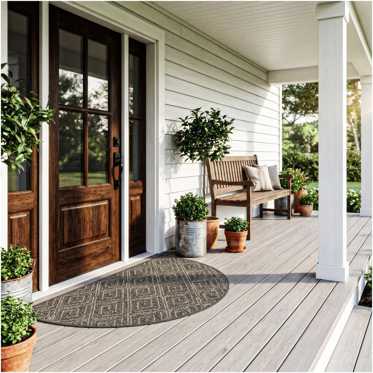 Curacao Custom Cut Indoor & Outdoor Area Rug – Custom Sizes