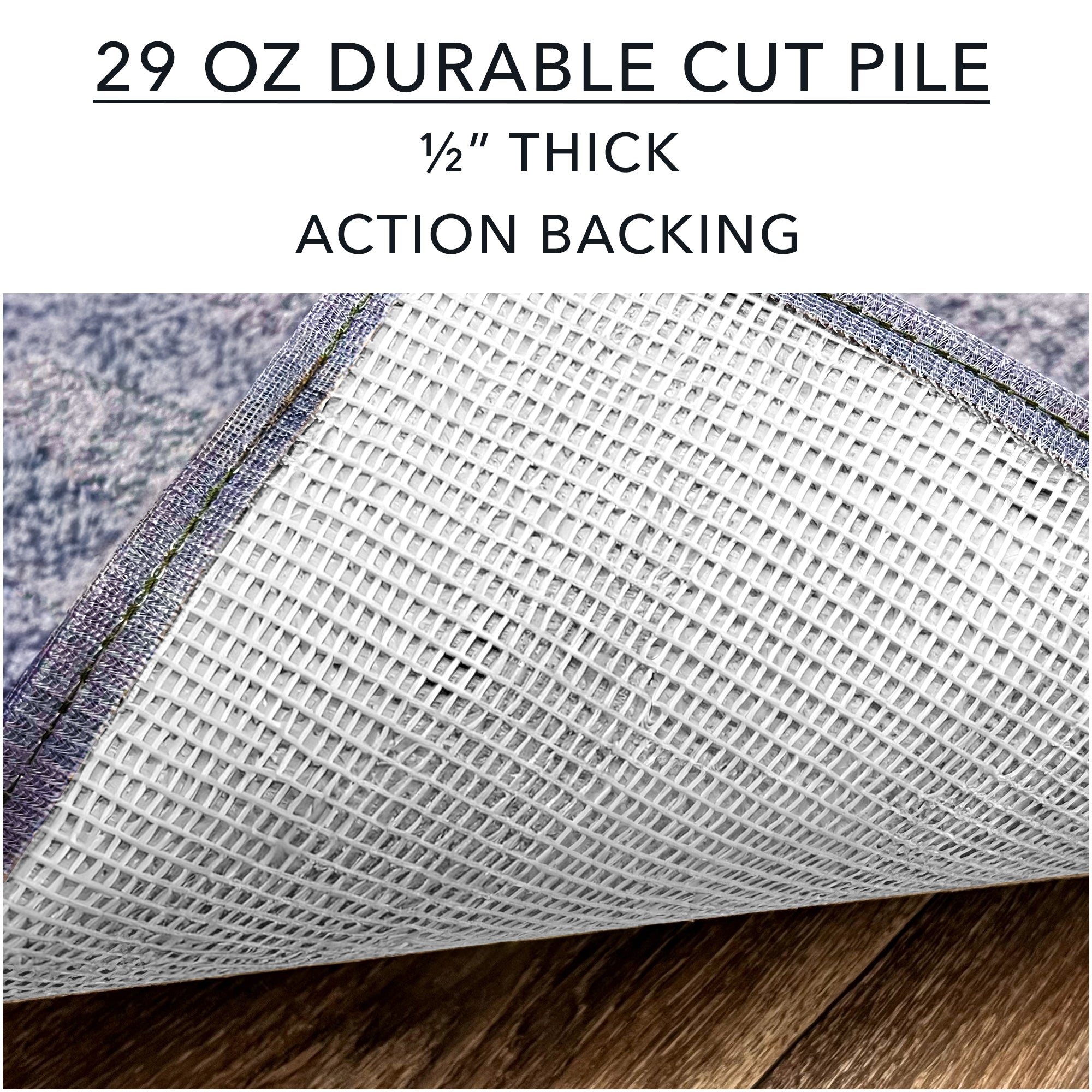 Dyersburg Cut Pile Indoor Rug – Available in Multiple Colors