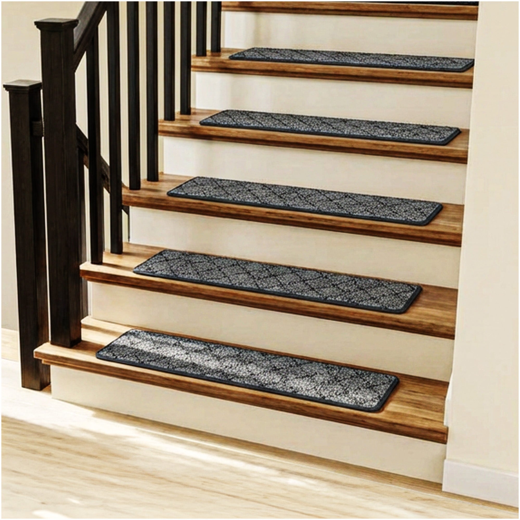 Milliken Ansley Park Dog Assist Carpet Stair Treads – 8"x24" or 9"x27"