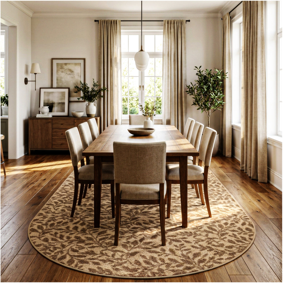 Milliken Hidden Trail Nature Pattern Indoor Area Rug – Custom Sizes