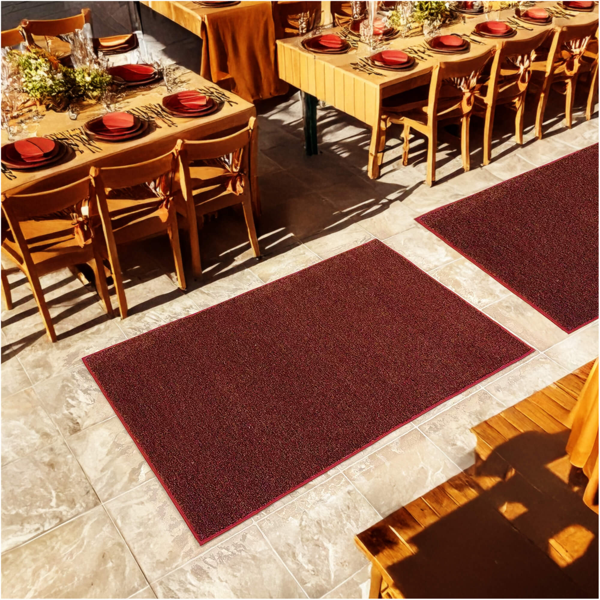 Cabana Tweed Artificial Grass Turf Rug – 3/8” Thick Ultra Turf Carpet, Custom Size, 7 Colors