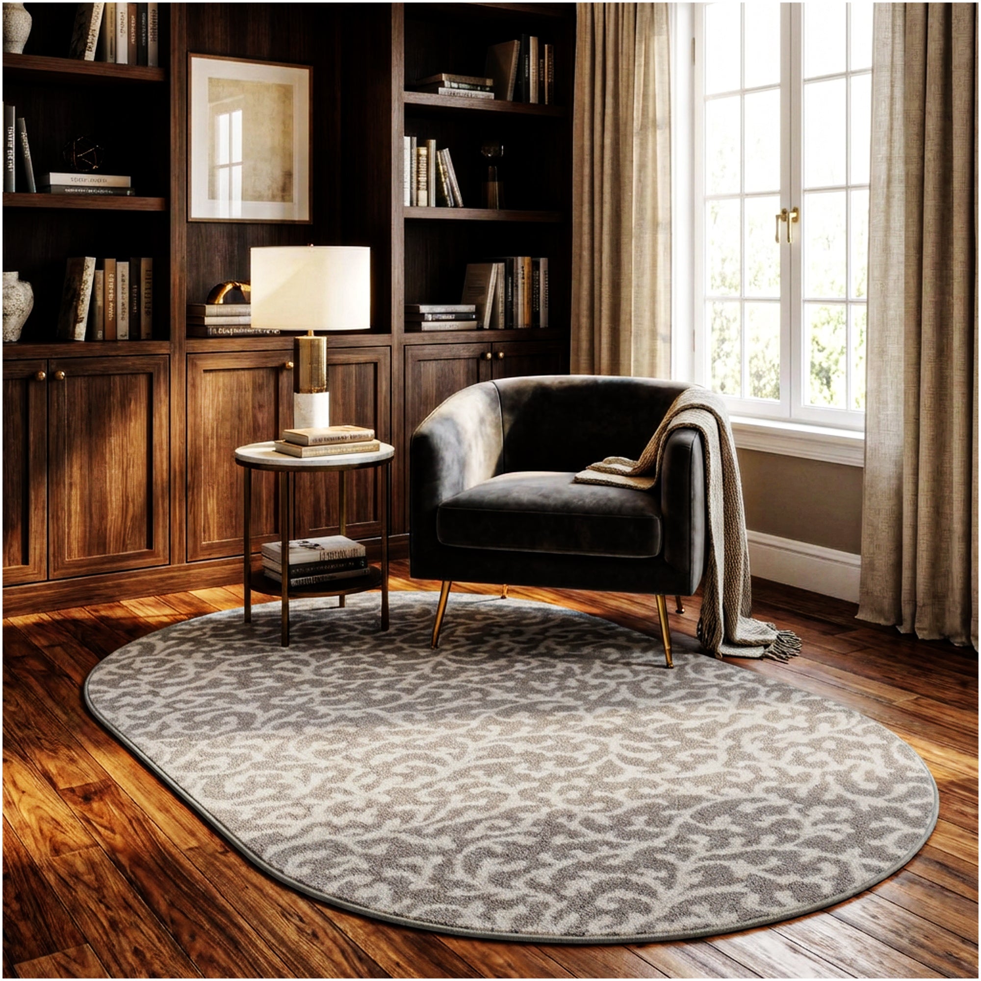 Milliken Coral Springs Indoor Area Rug | Standard Sizes & Color Options