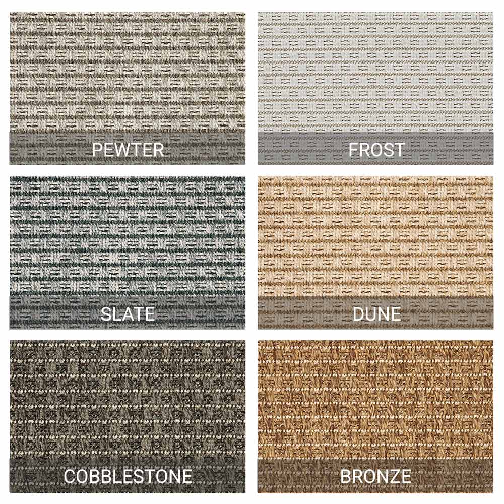 Dominica Indoor Outdoor Area Rug – Custom Size Patio Rug Sample