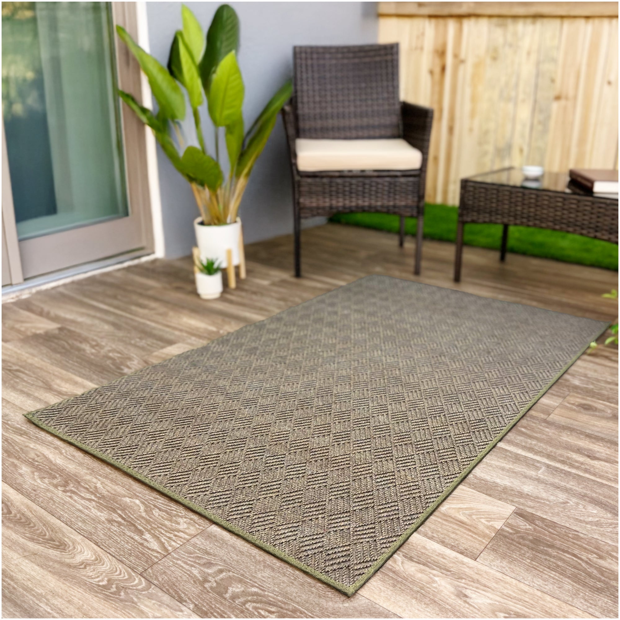 Dreamweaver Indoor/Outdoor Area Rug | Custom Size & Shape, 1/4" Thick