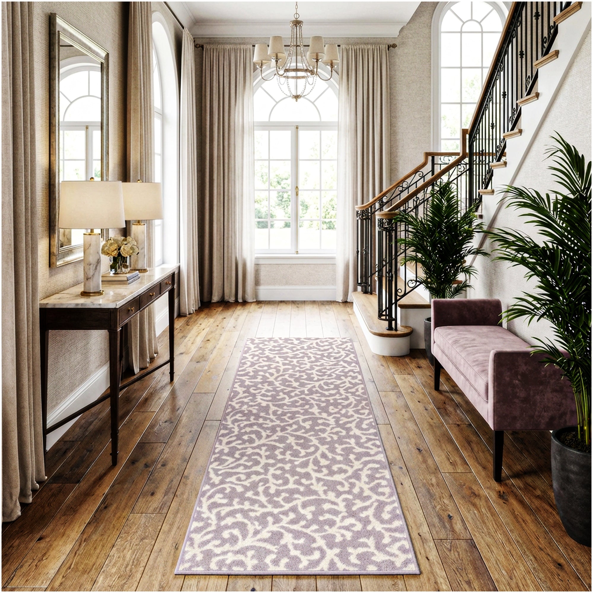 Milliken Coral Springs Indoor Area Rug | Standard Sizes & Color Options